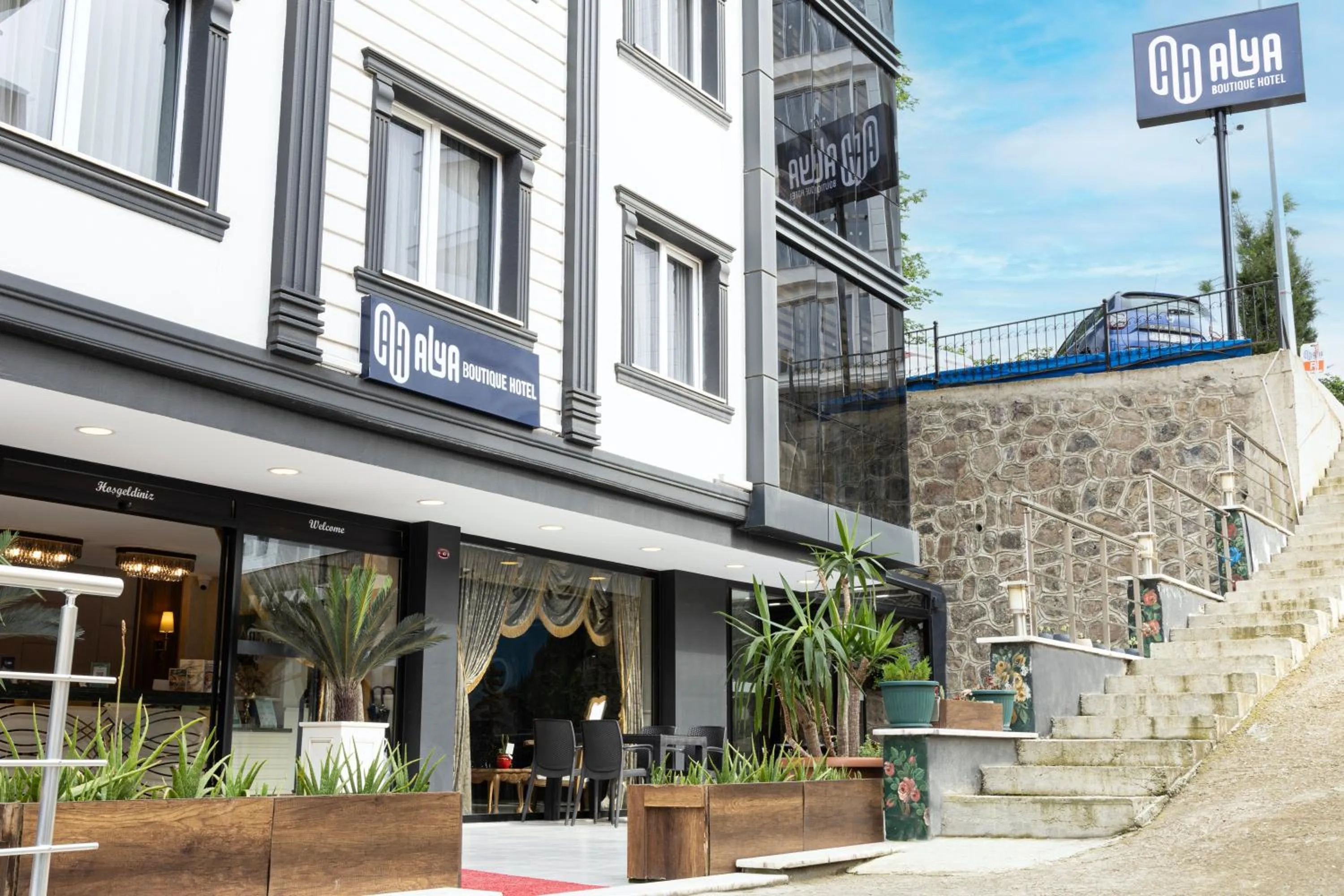 Property building in Alya Hotel