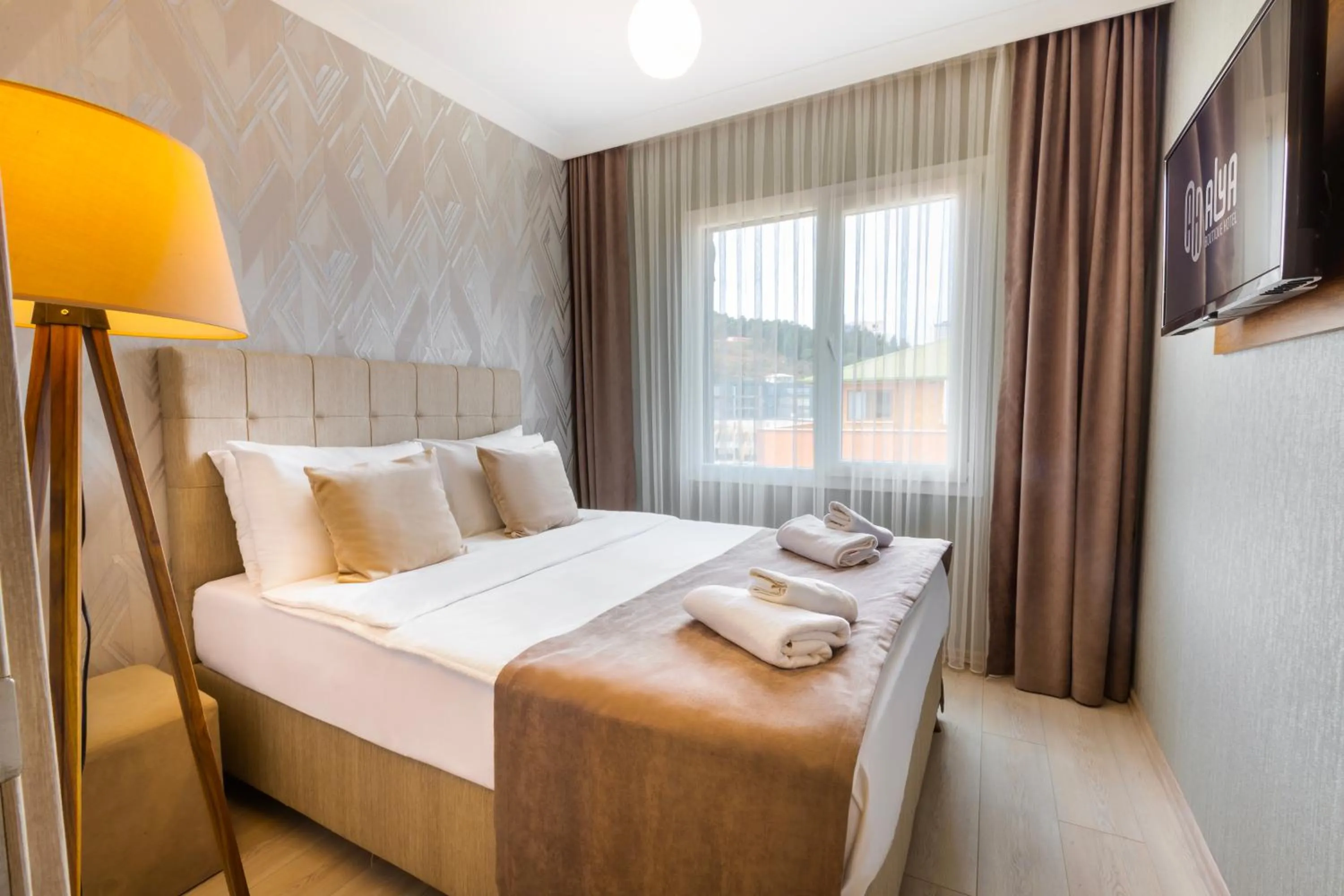 Bedroom in Alya Hotel