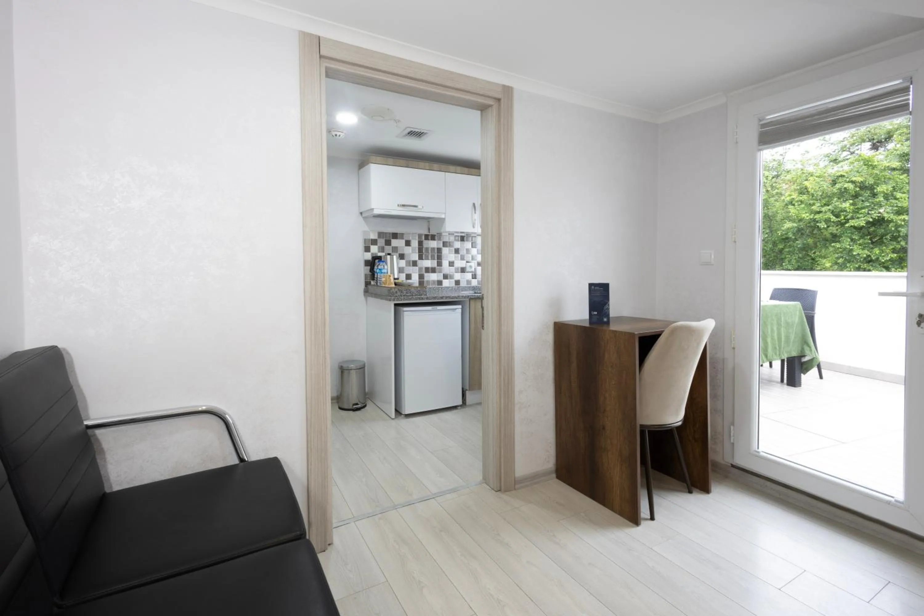 Seating area in Alya Hotel