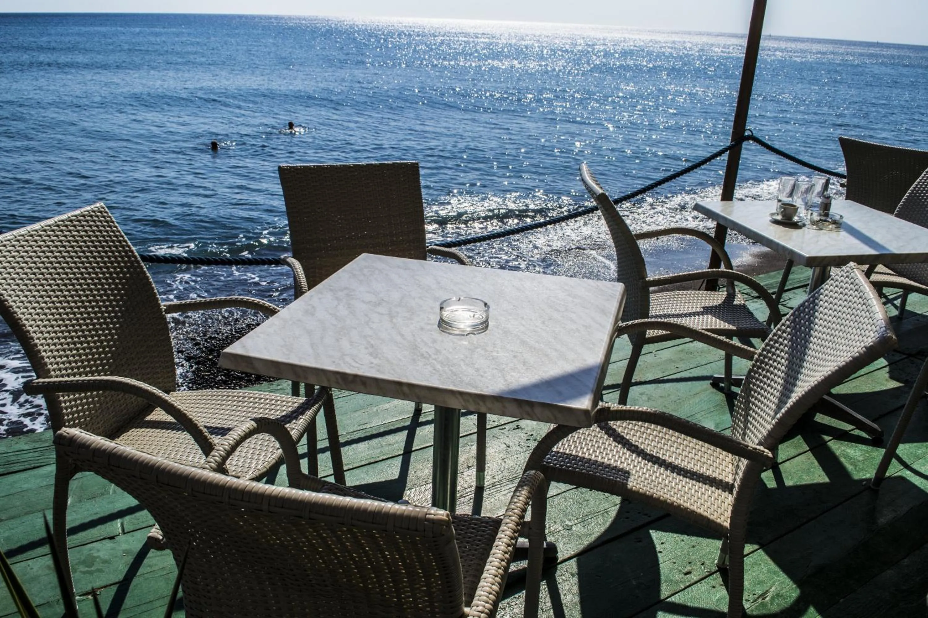 Facade/entrance in Sappho Hotel