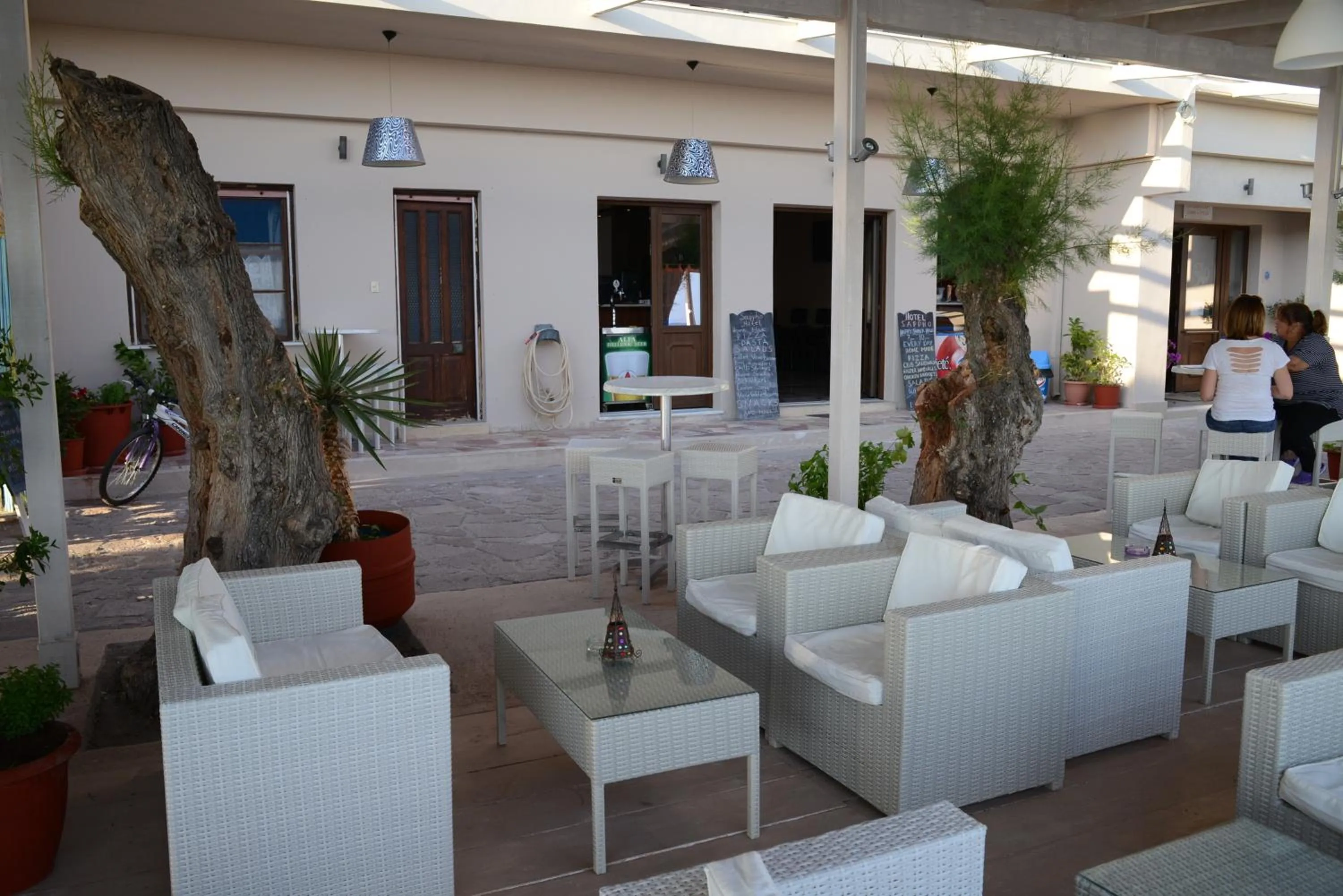Lounge or bar in Sappho Hotel