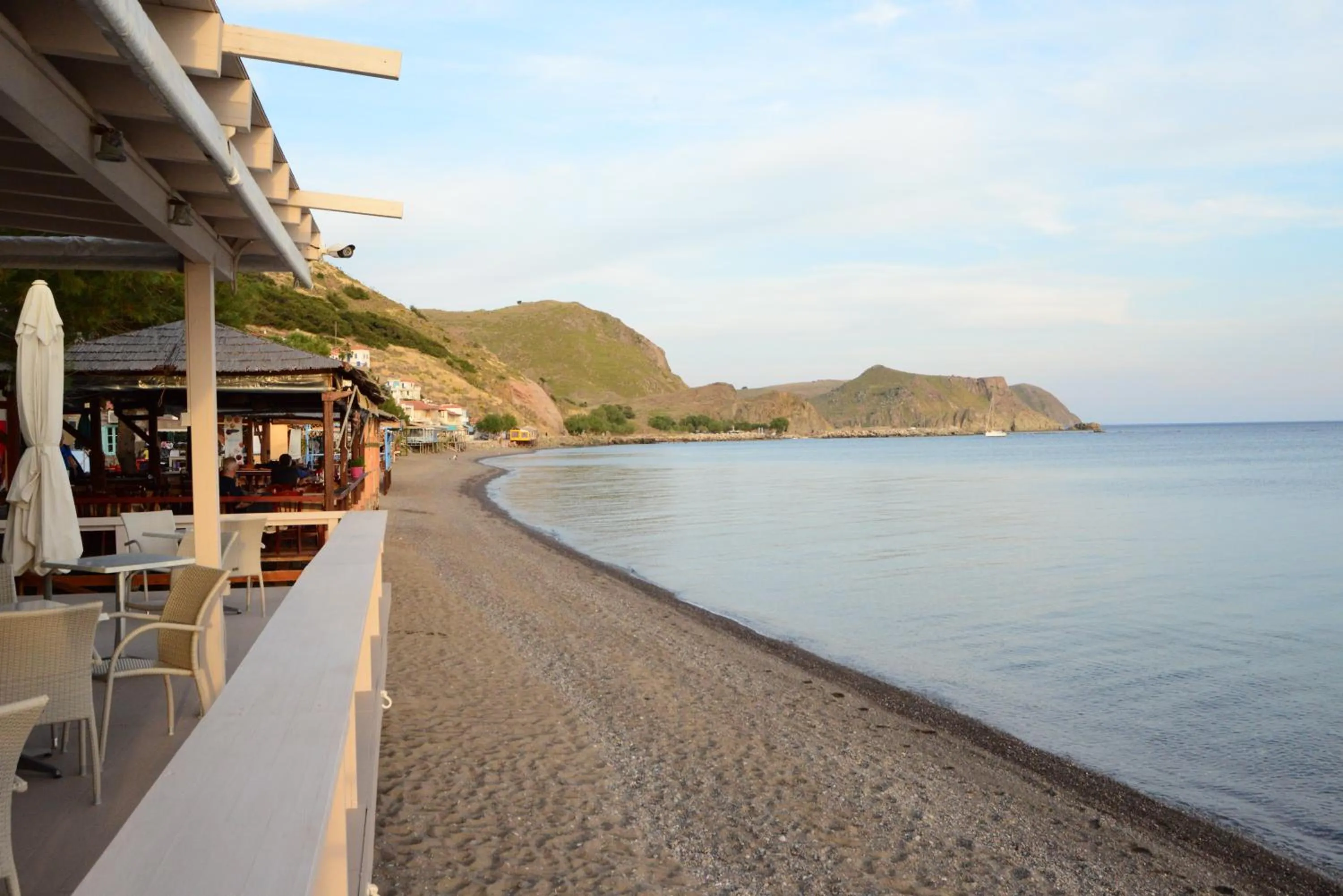 Beach in Sappho Hotel