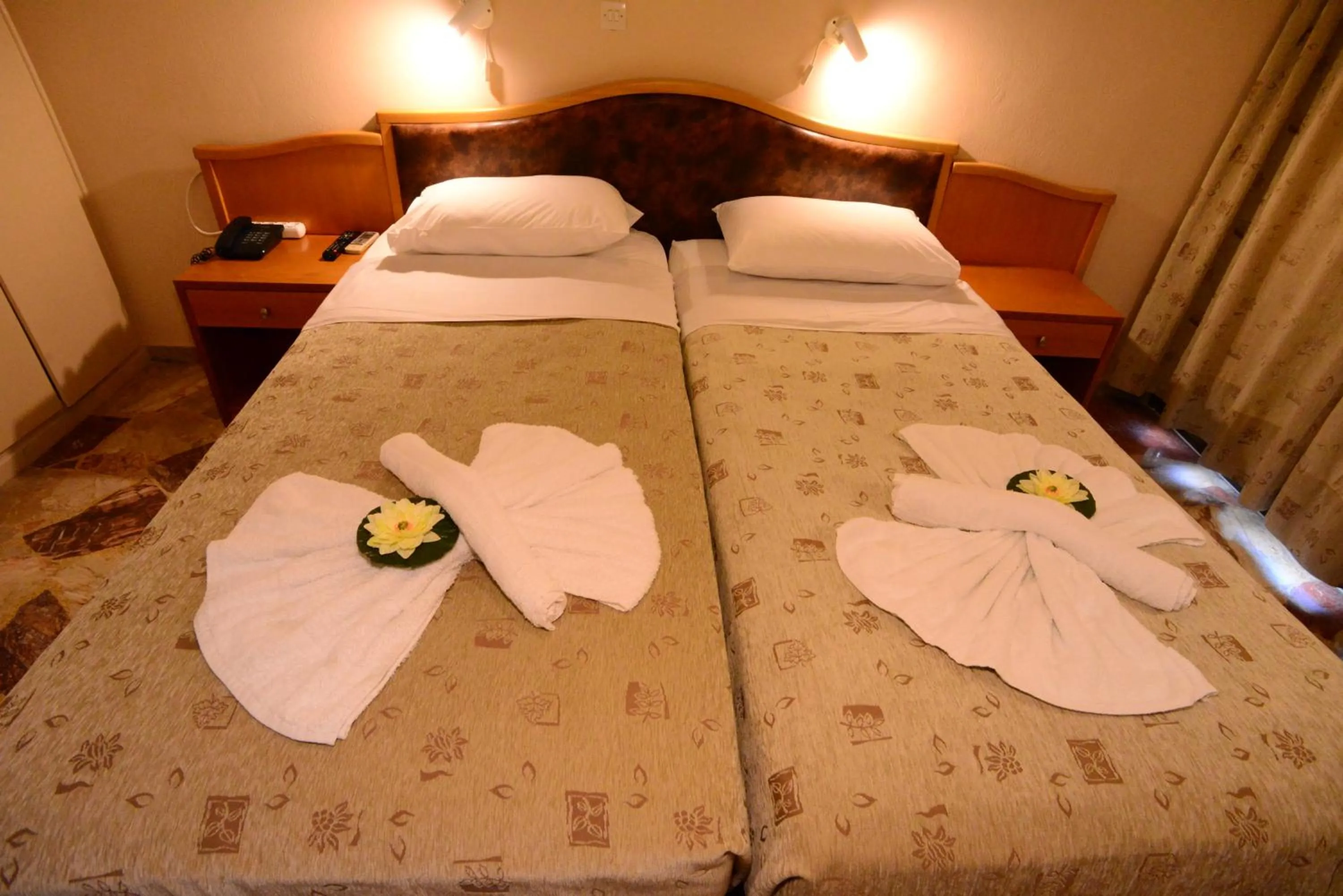 Photo of the whole room, Bed in Sappho Hotel