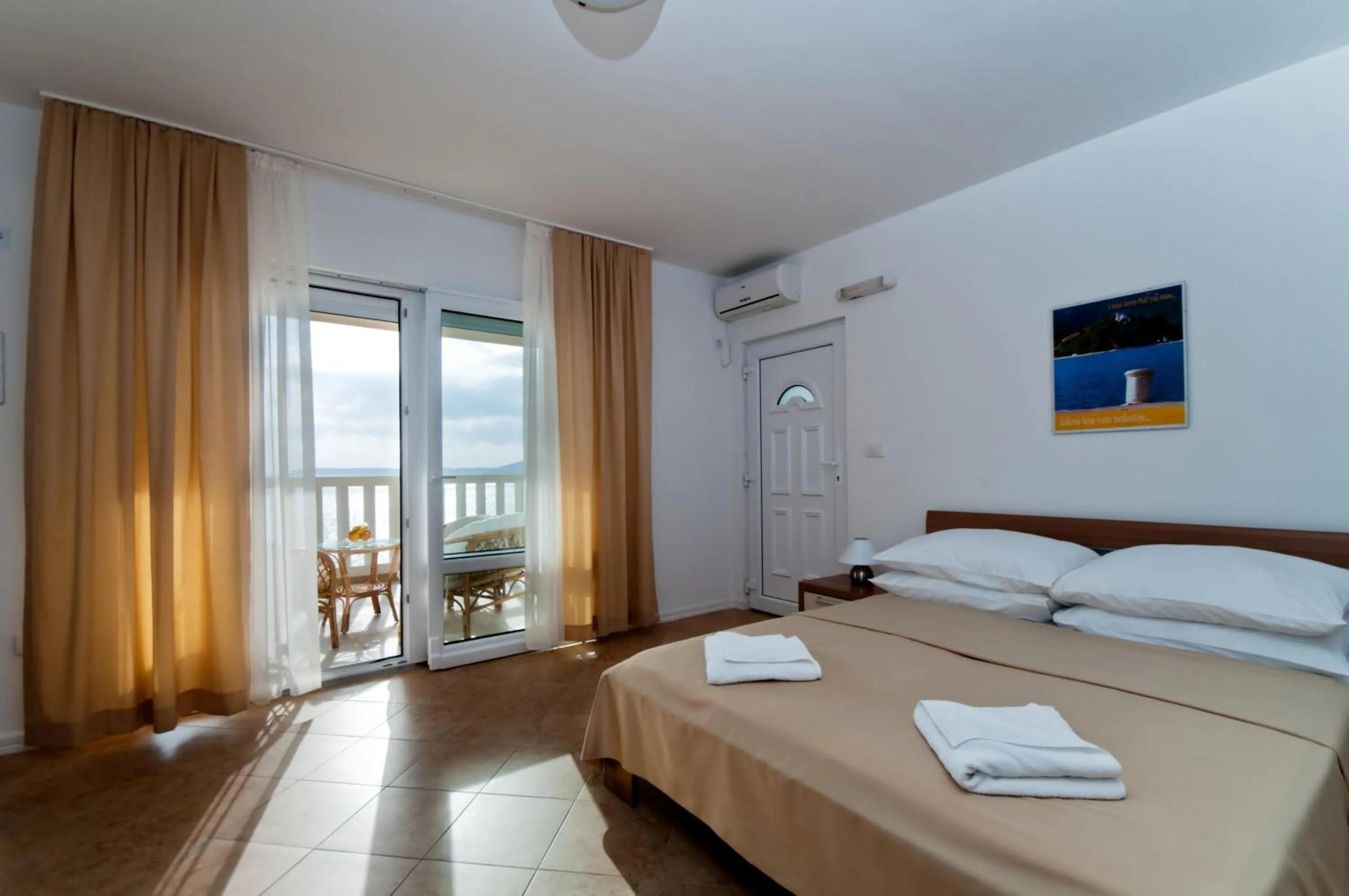 Bed in Villa Tenžera