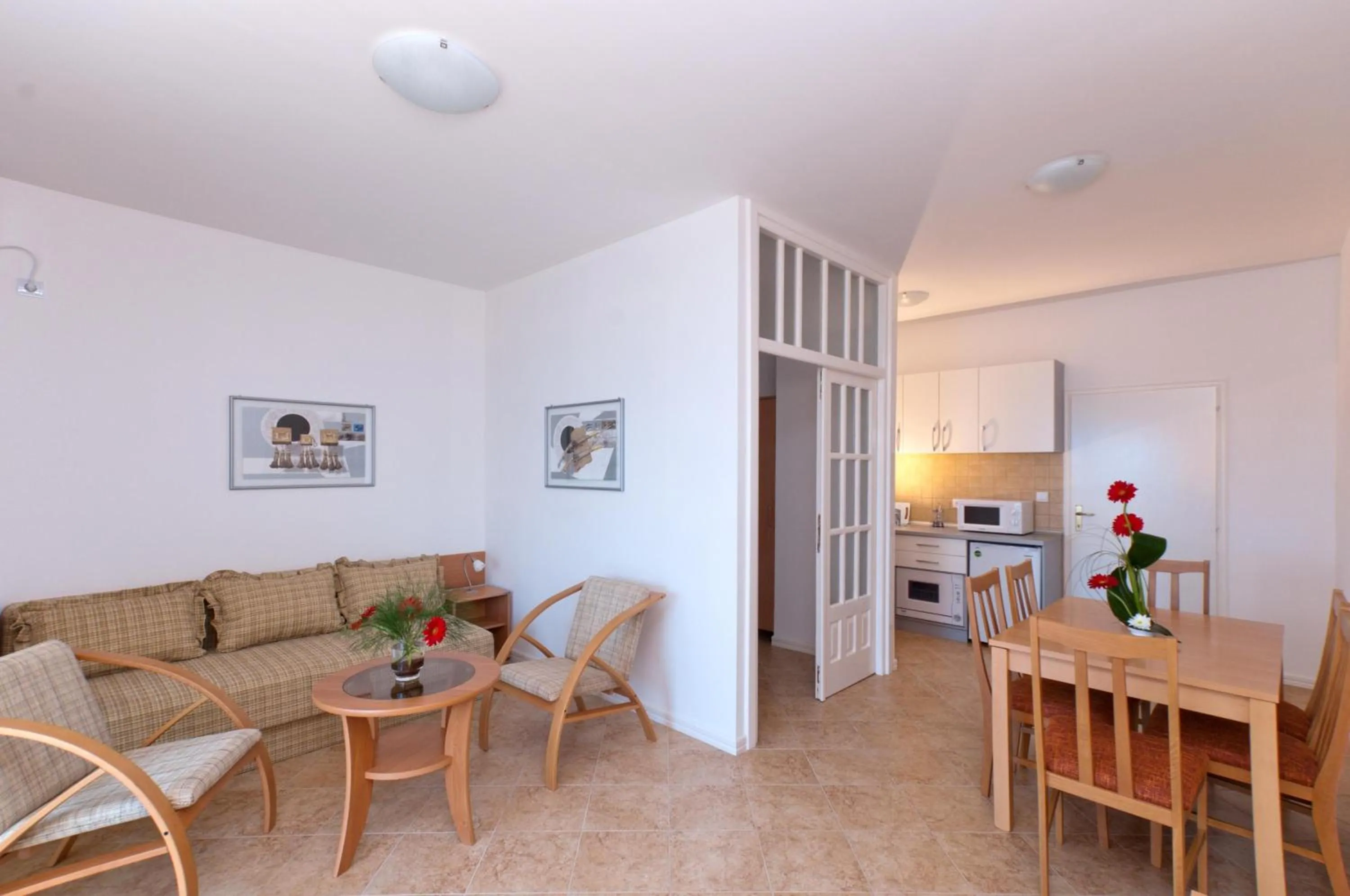 Living room in Villa Tenžera