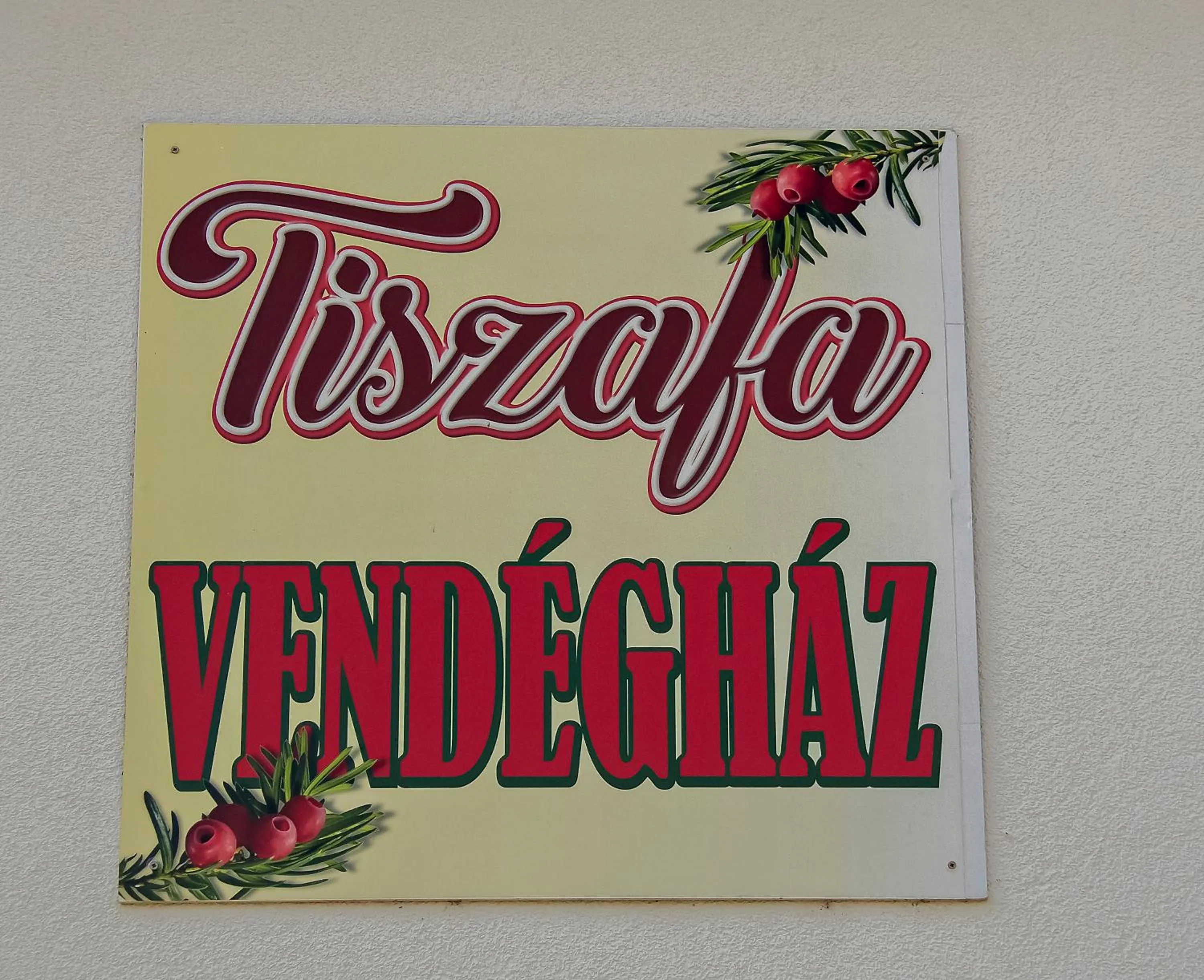 Property logo or sign in Tiszafa Vendégház Nagykanizsa