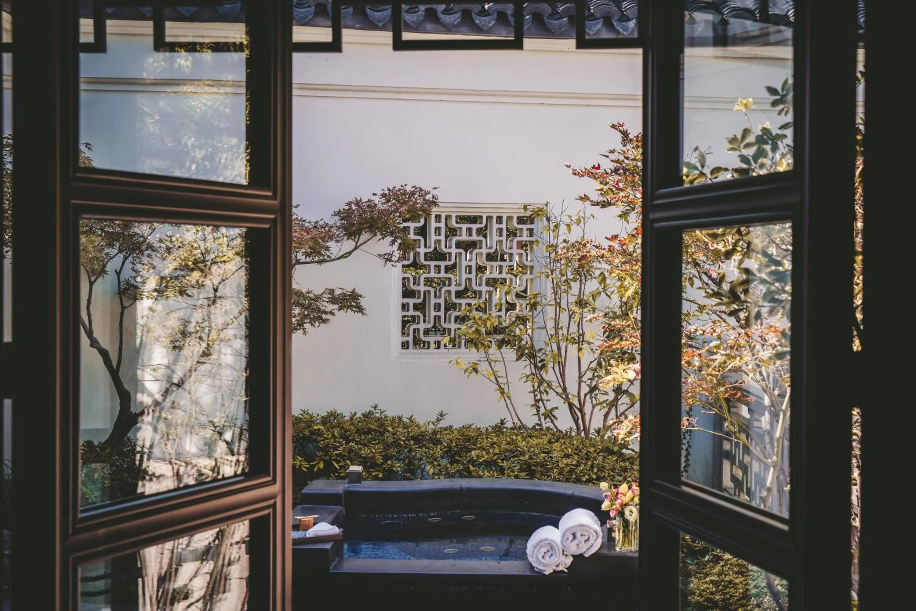 View (from property/room) in Four Seasons Hotel Hangzhou at West Lake