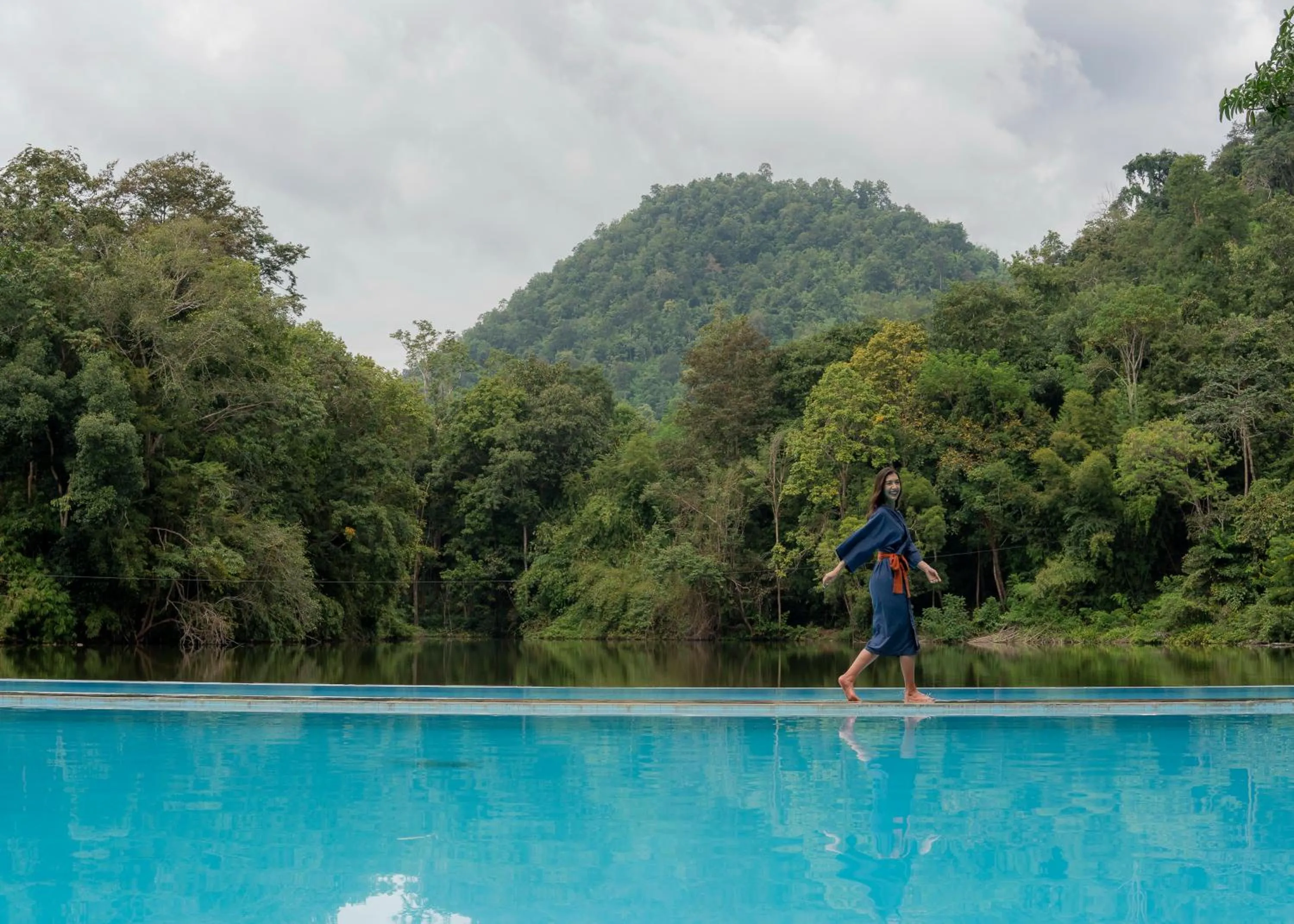 Mountain view in Home Phutoey River Kwai Hotspring & Nature Resort