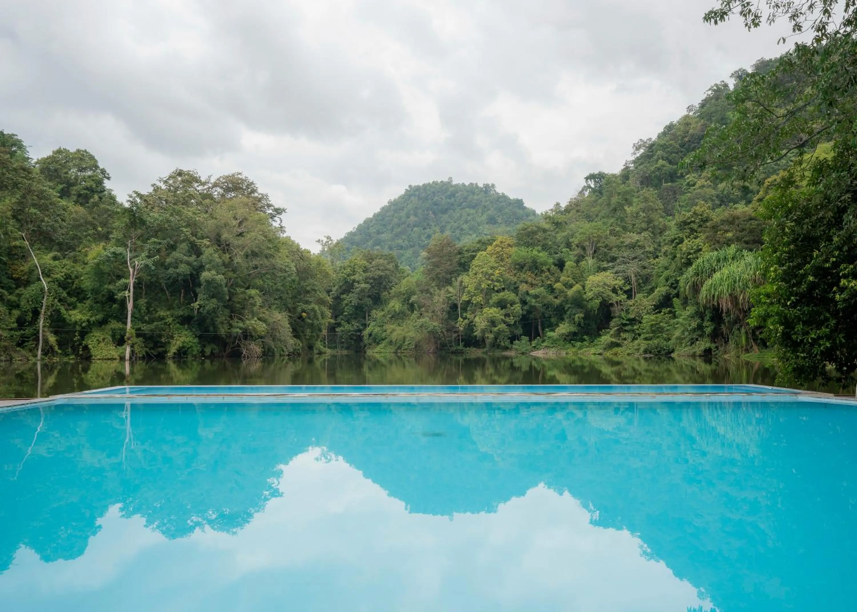 Swimming pool in Home Phutoey River Kwai Hotspring & Nature Resort