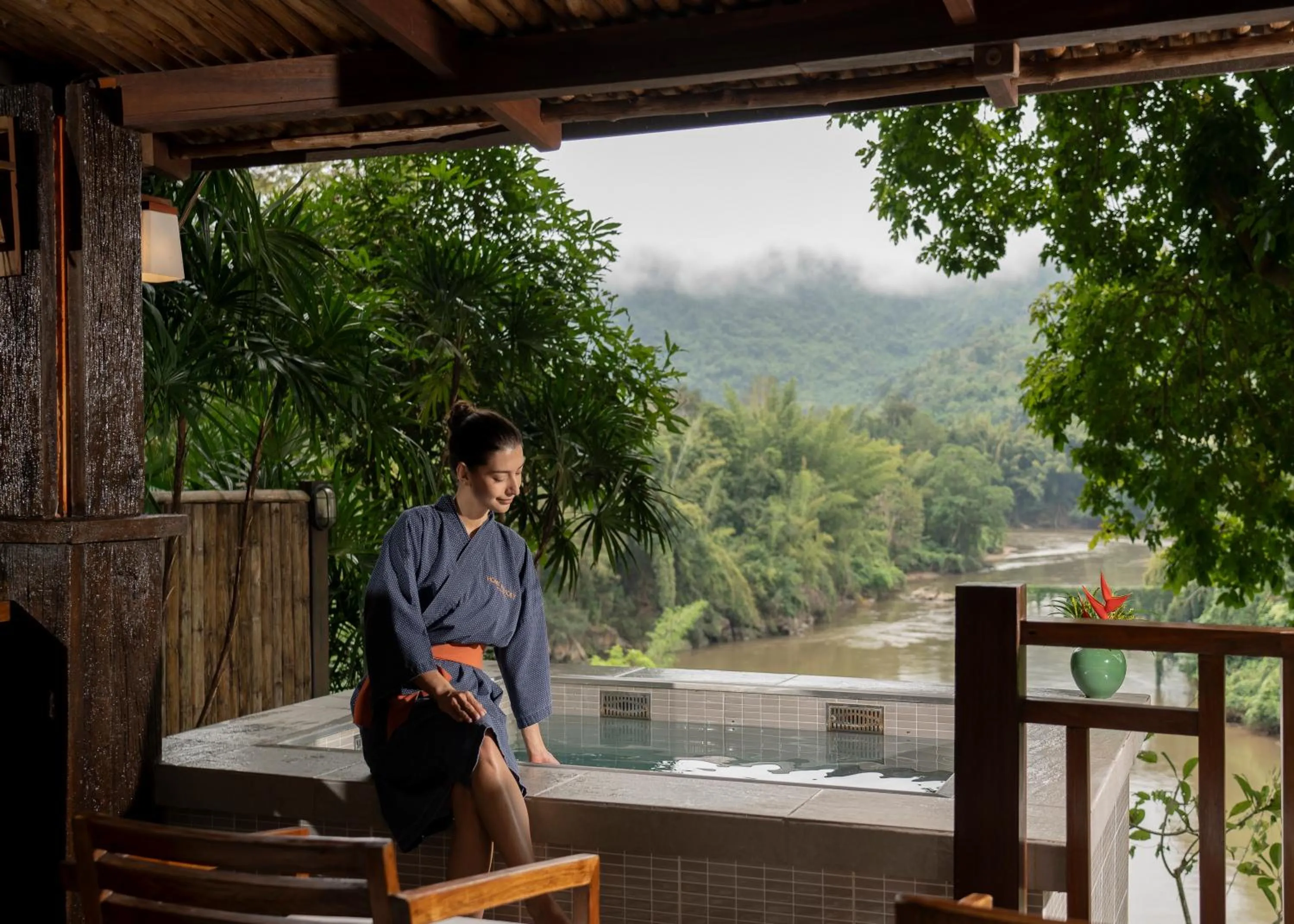 View (from property/room) in Home Phutoey River Kwai Hotspring & Nature Resort