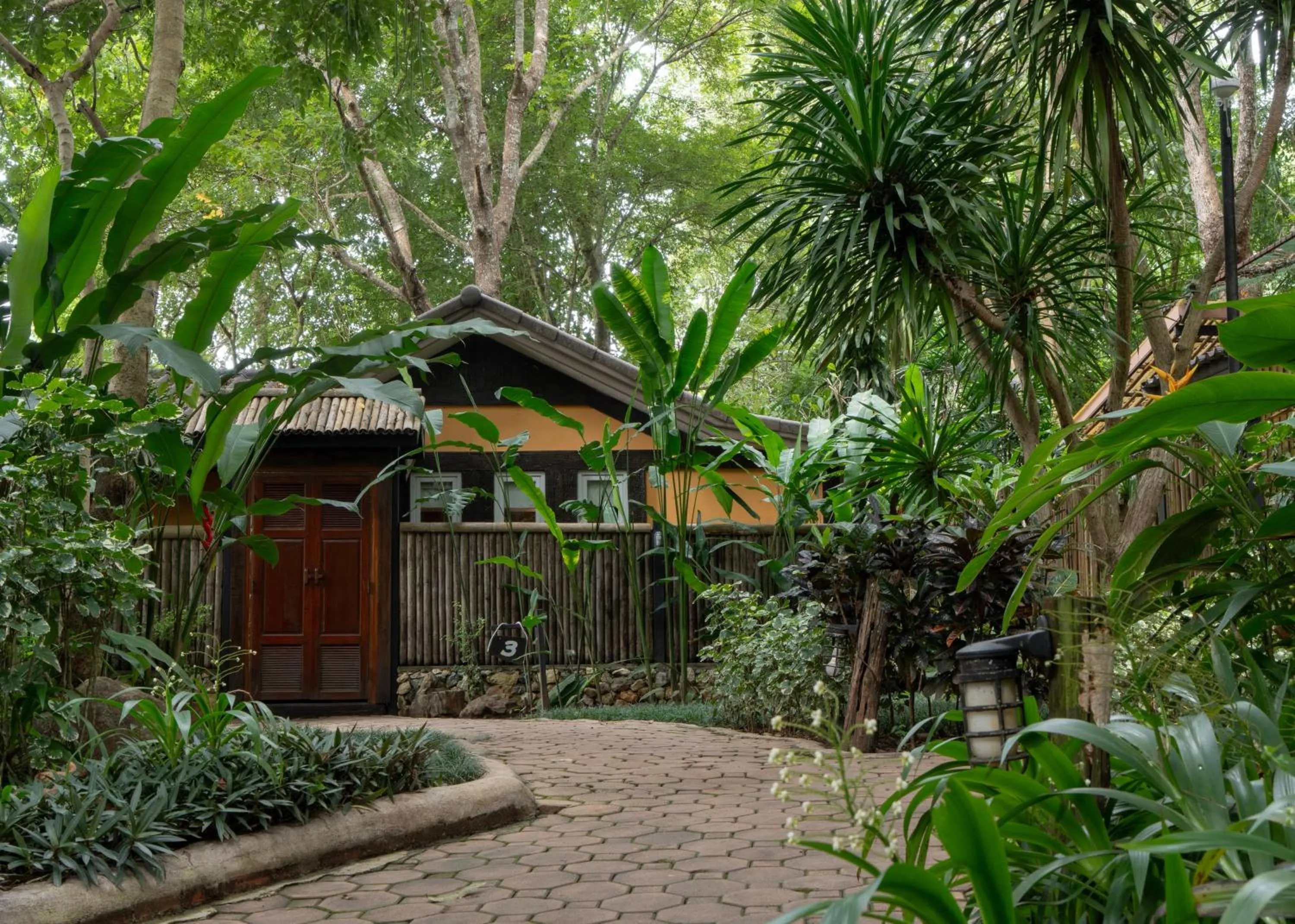 Natural landscape in Home Phutoey River Kwai Hotspring & Nature Resort