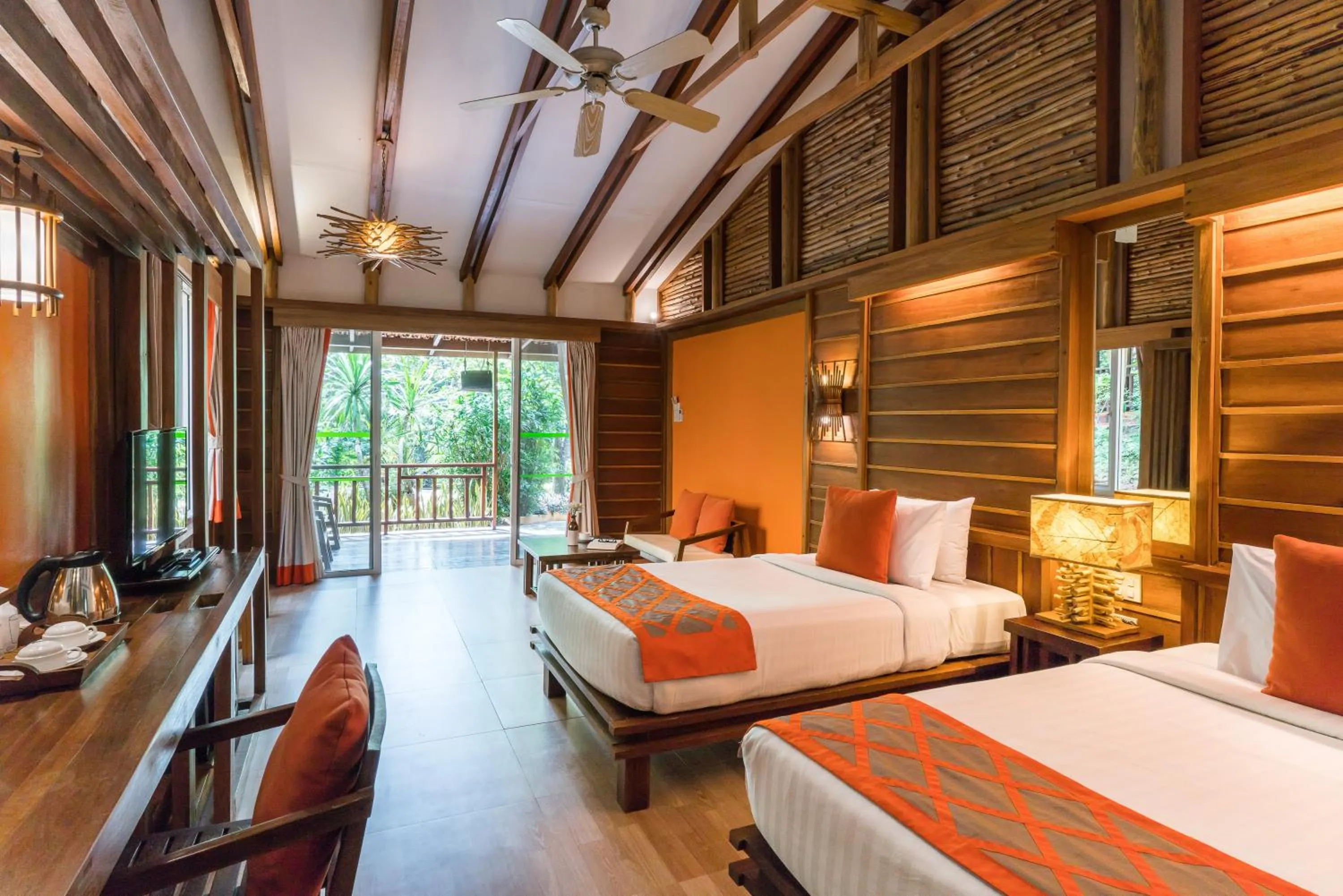 Bedroom, Bed in Home Phutoey River Kwai Hotspring & Nature Resort