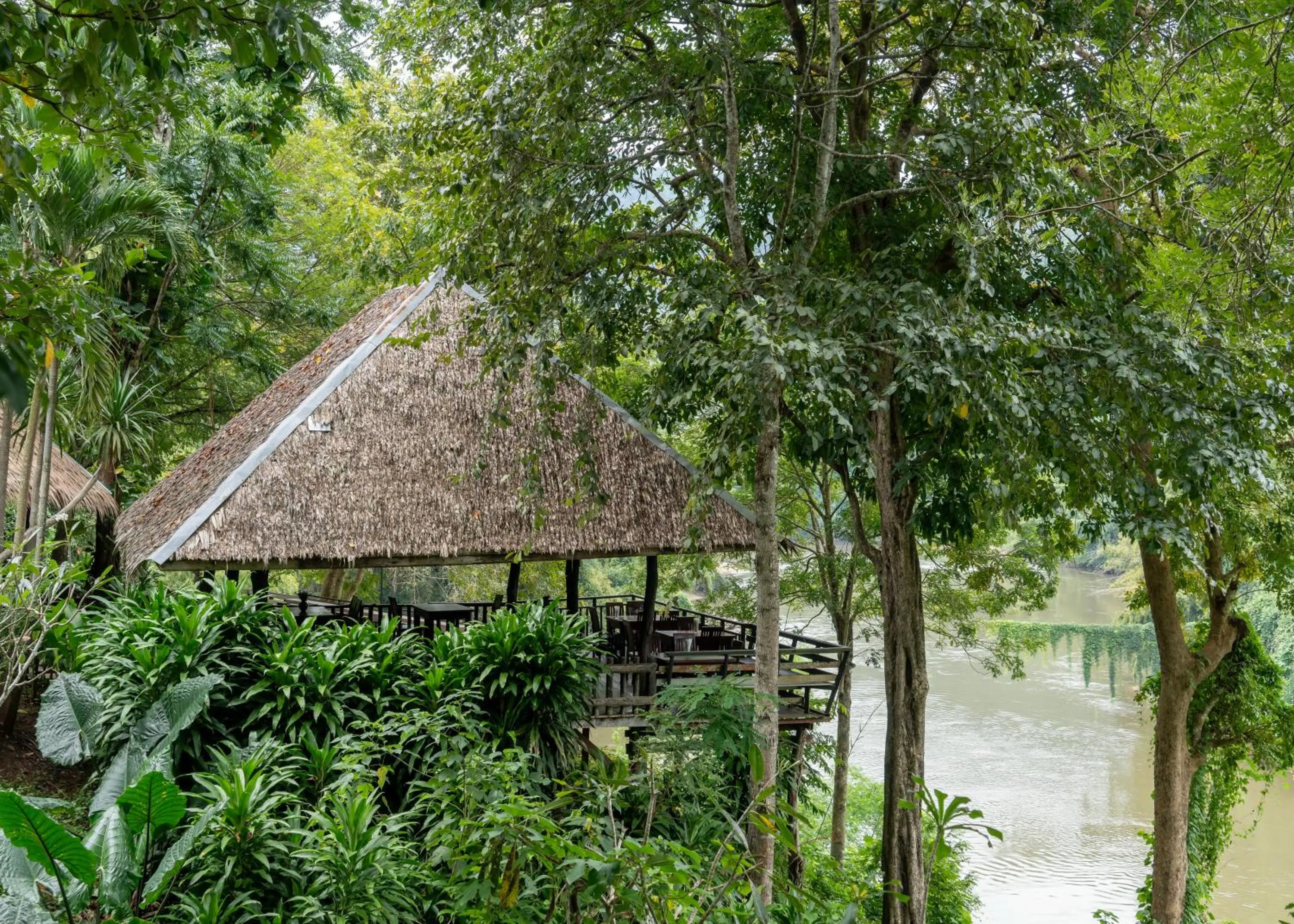 Natural landscape in Home Phutoey River Kwai Hotspring & Nature Resort