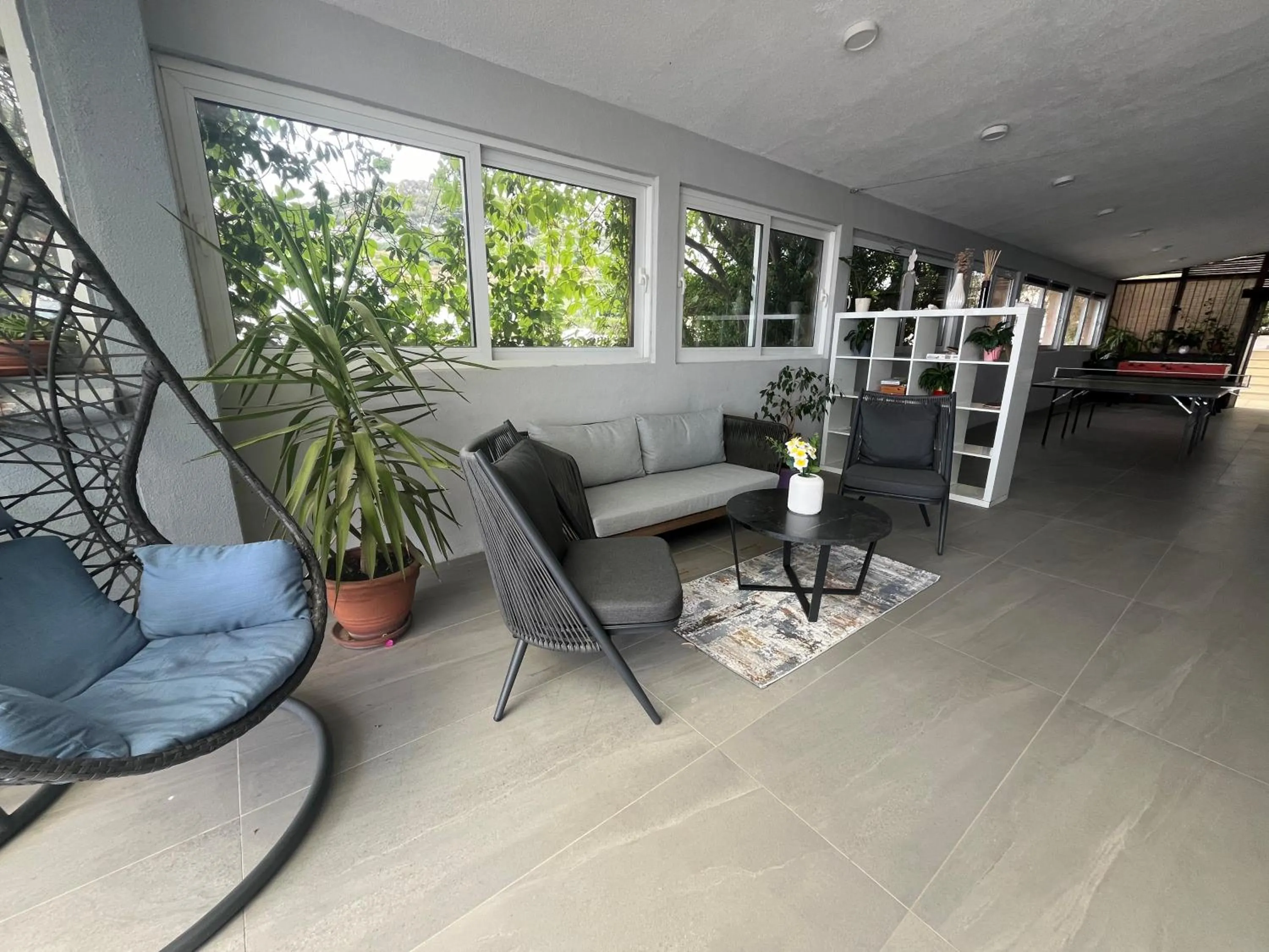 Seating area in Dela