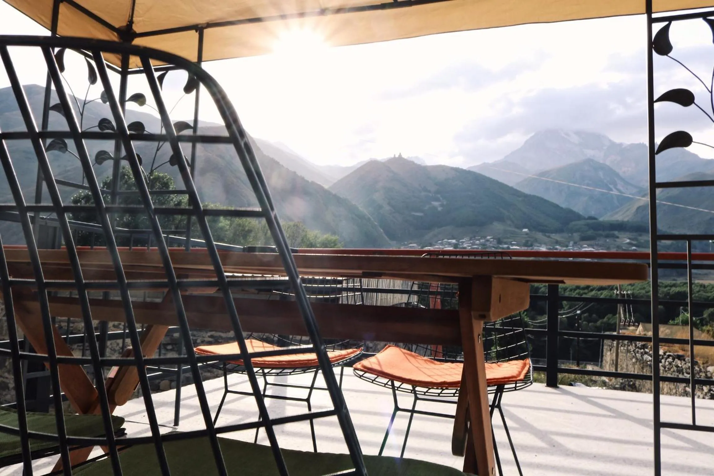 Balcony/Terrace in Belmonte Kazbegi