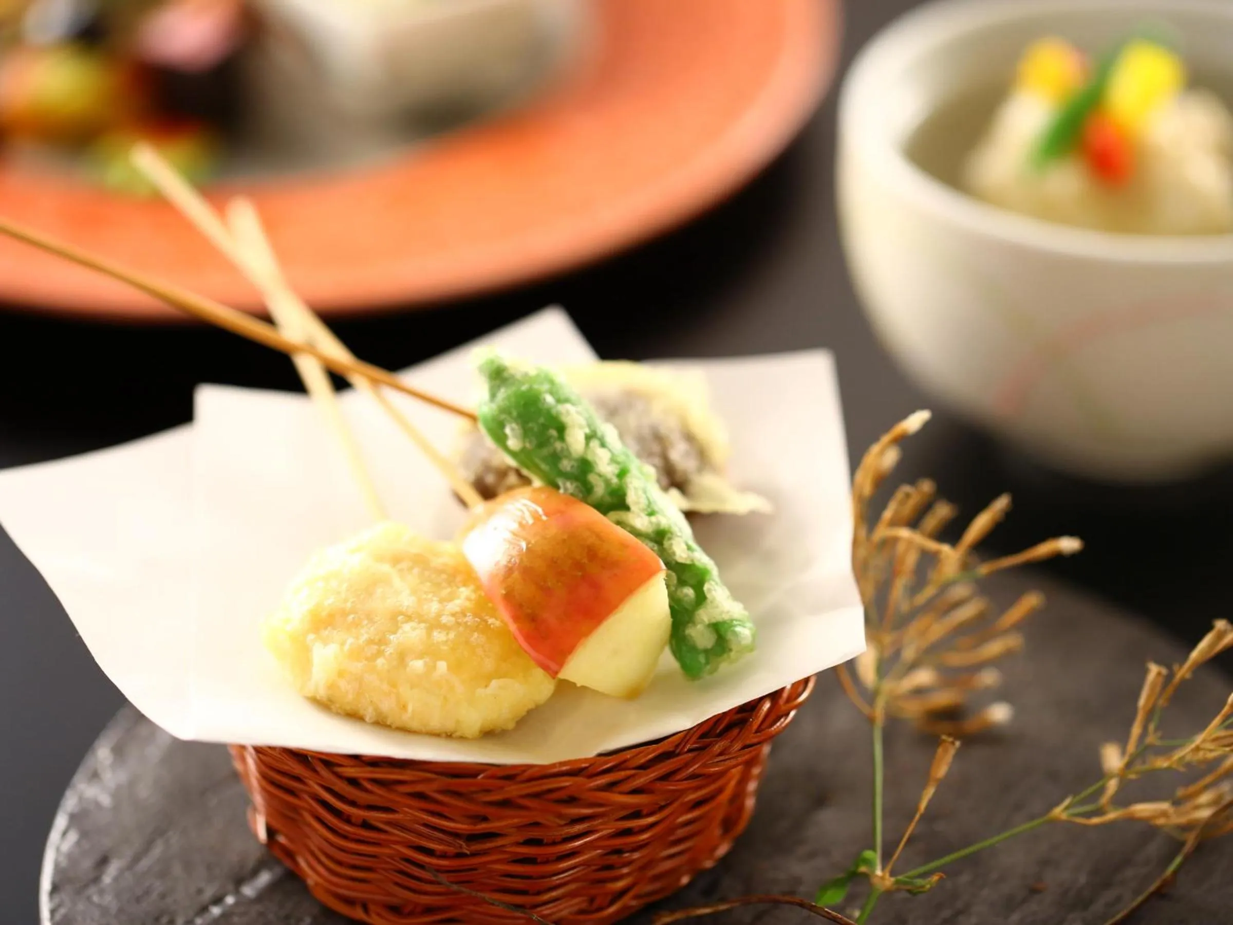 Food and drinks in Fukeikan 風景館