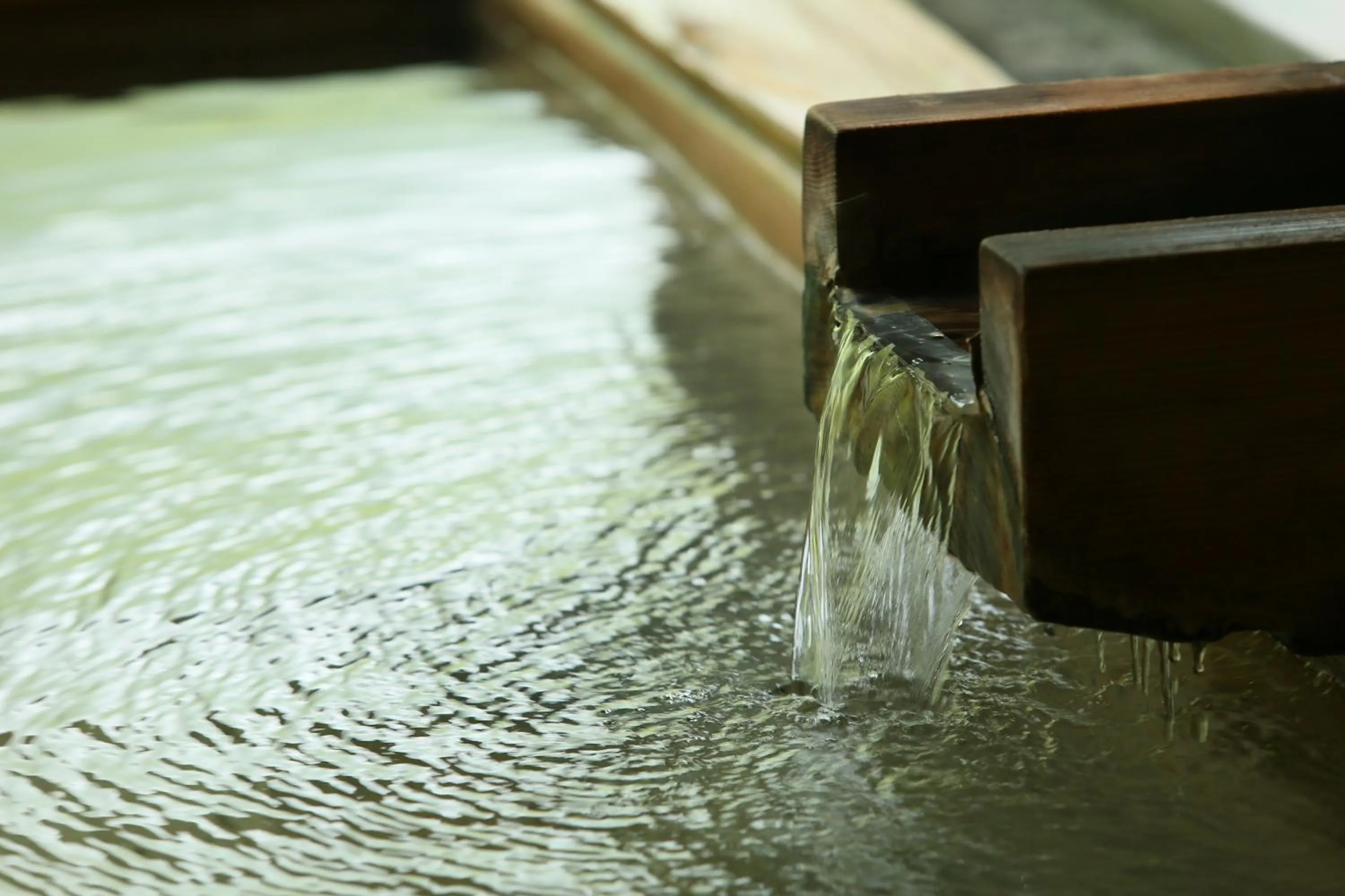 Hot Spring Bath in Fukeikan 風景館