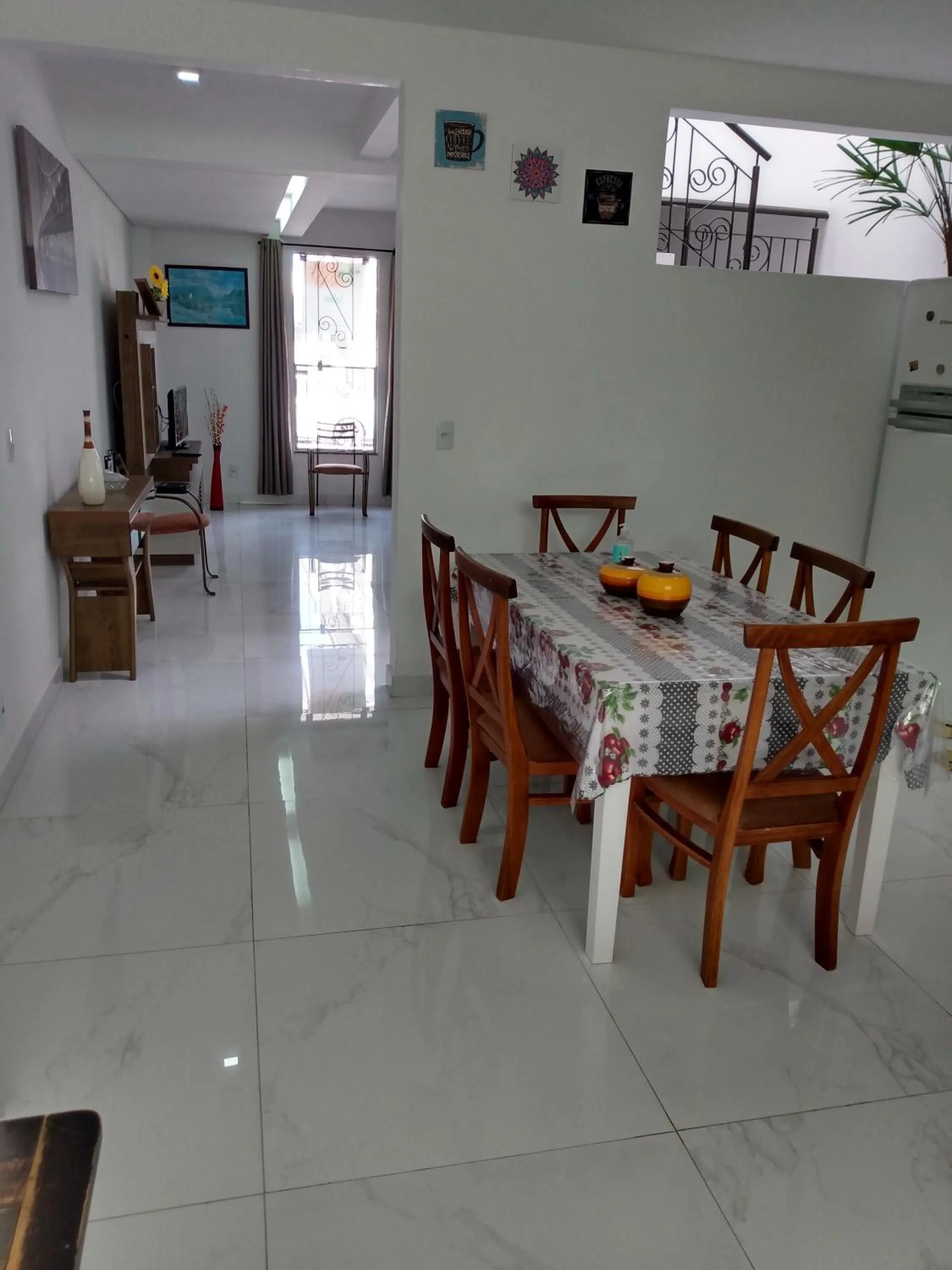 Dining area in Casa na praia de ingleses