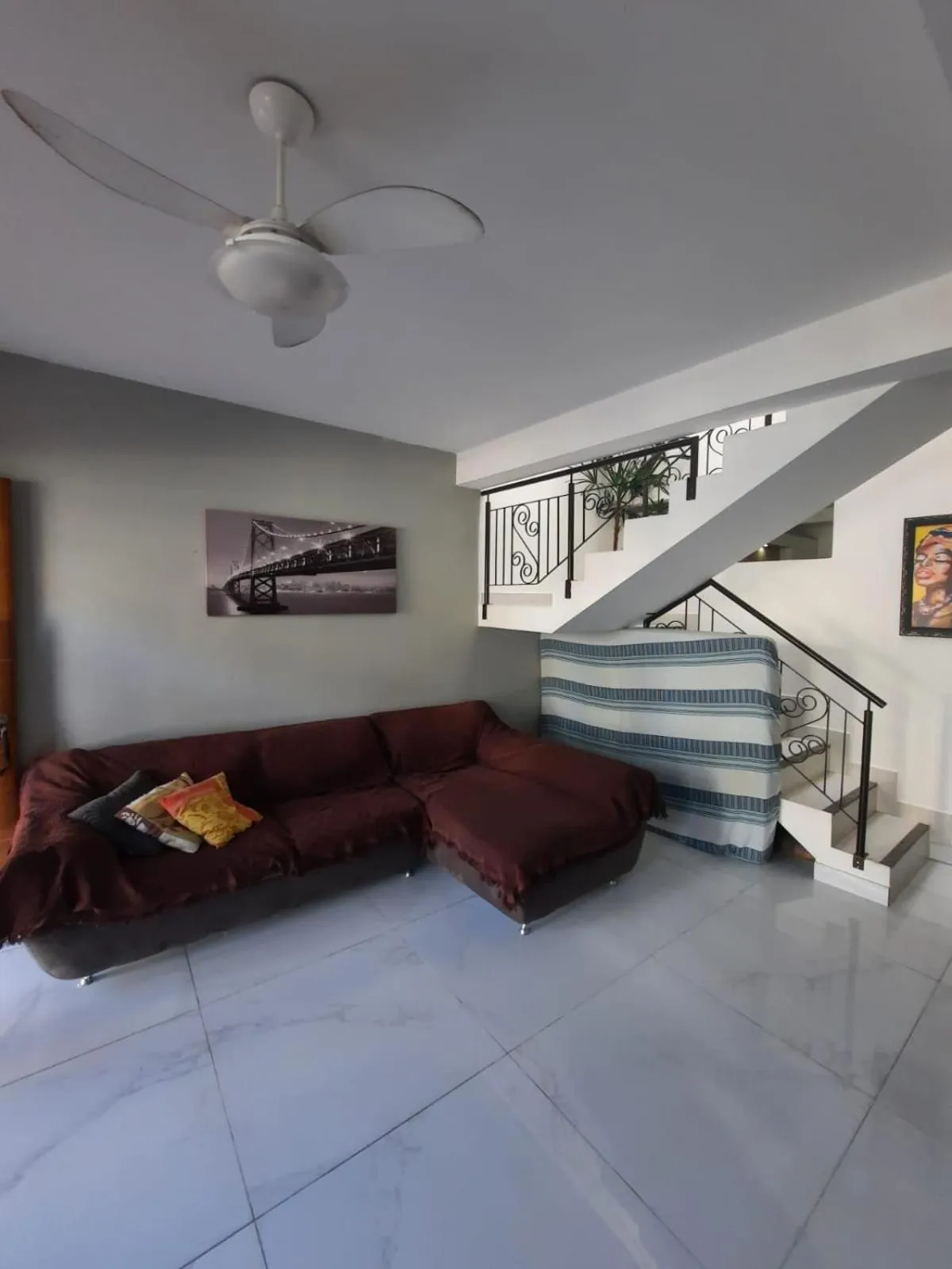 Living room in Casa na praia de ingleses