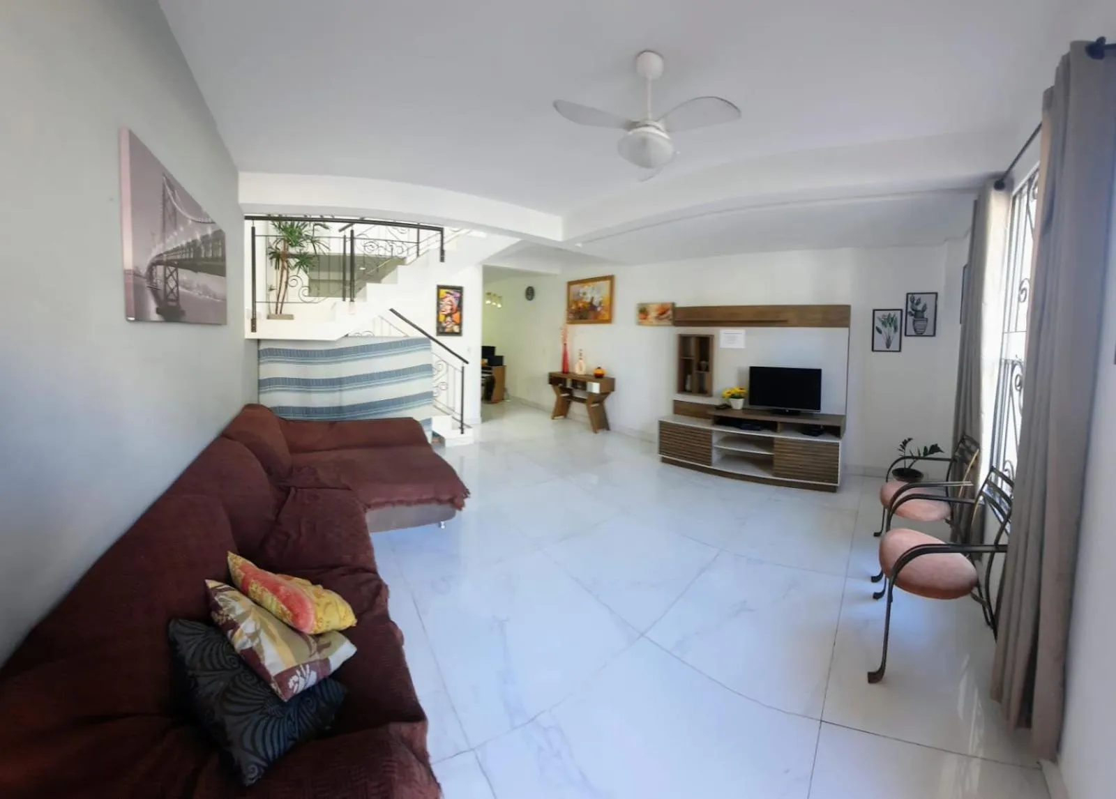 Living room in Casa na praia de ingleses