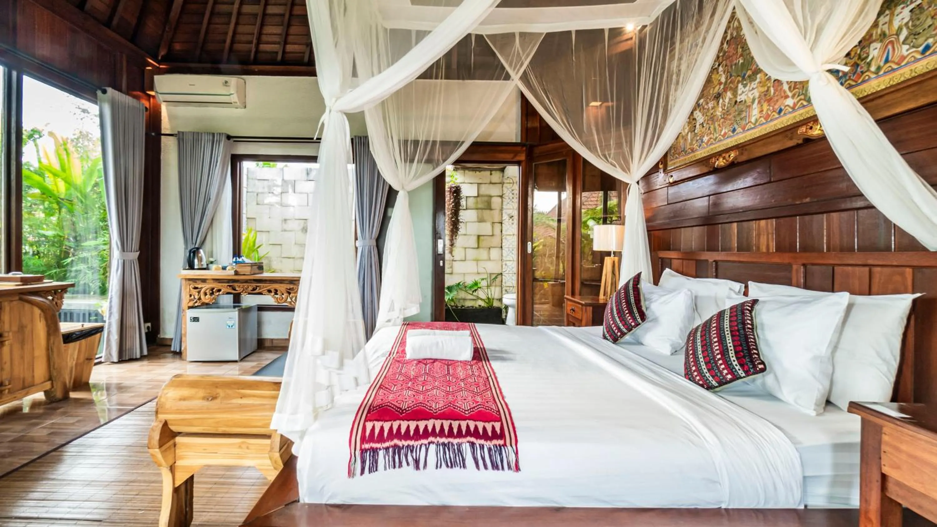 Bed in Umakelod Sebatu Villas