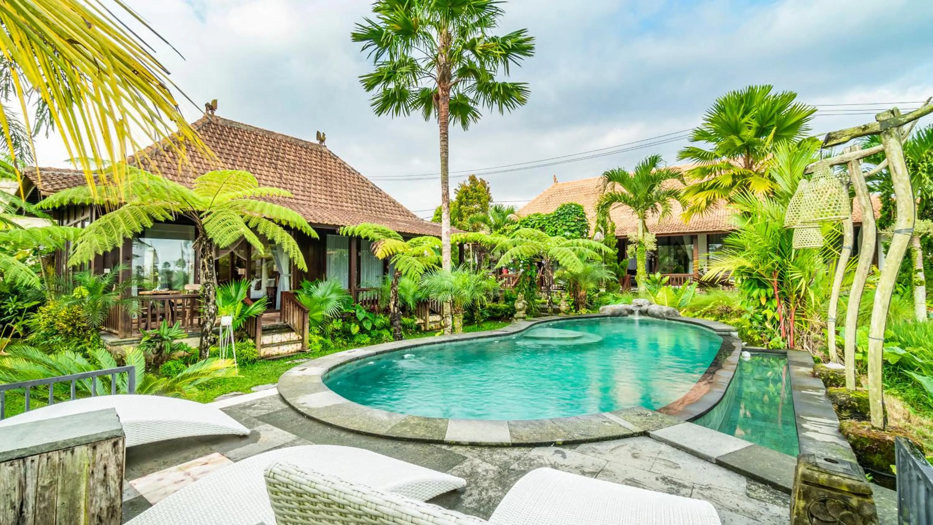 Swimming pool in Umakelod Sebatu Villas