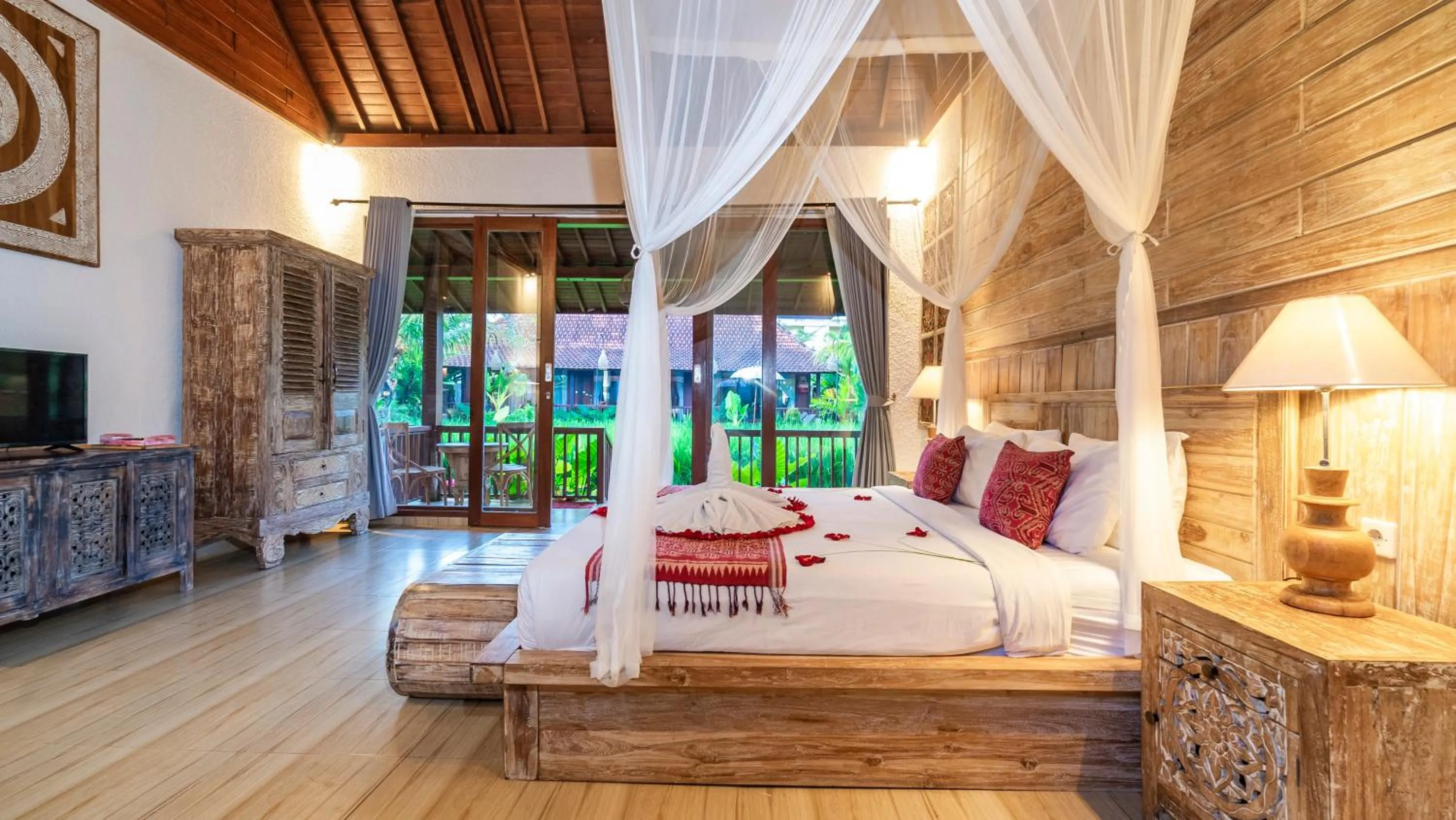 Bed in Umakelod Sebatu Villas