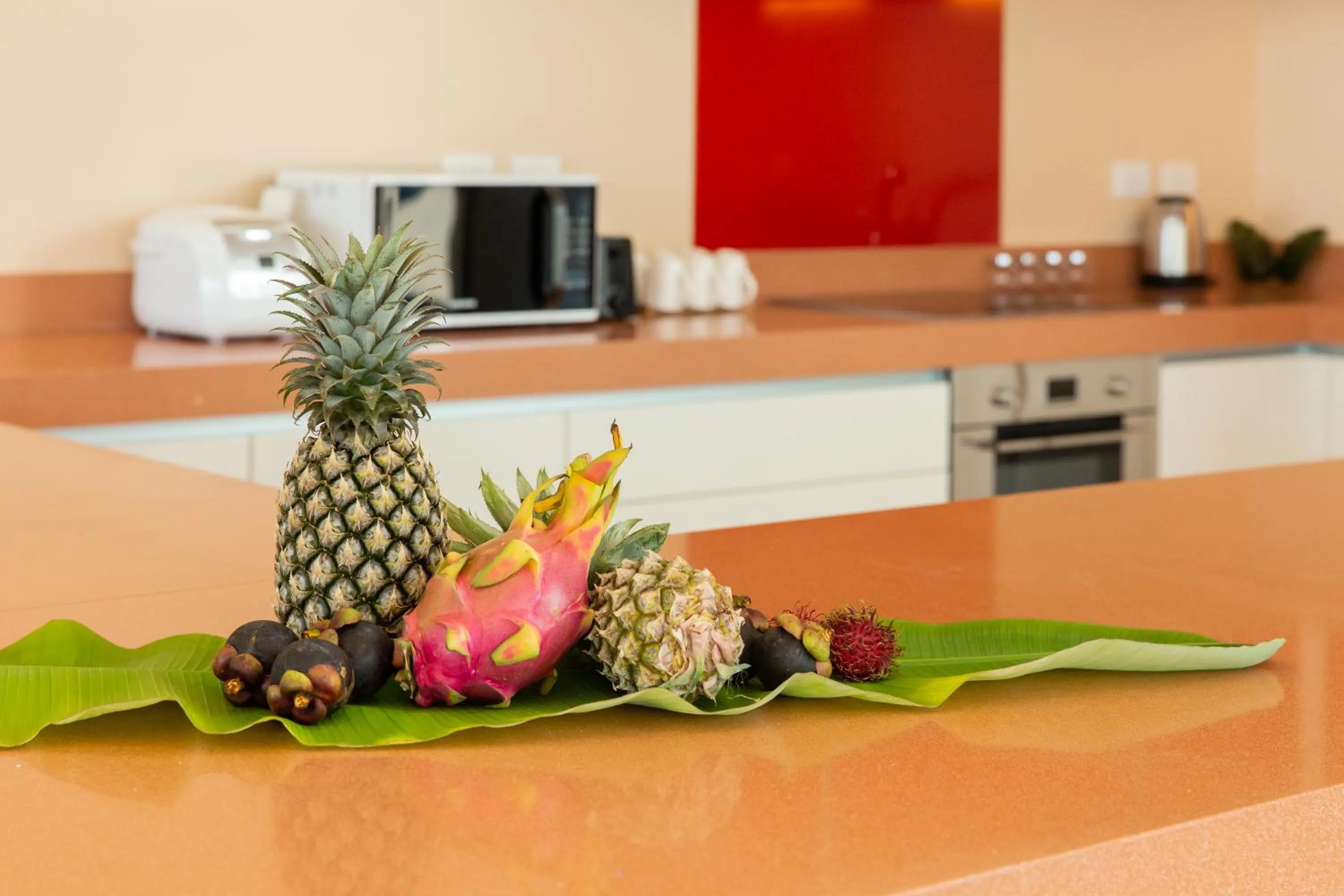Kitchen or kitchenette in Teetara Villa Patong