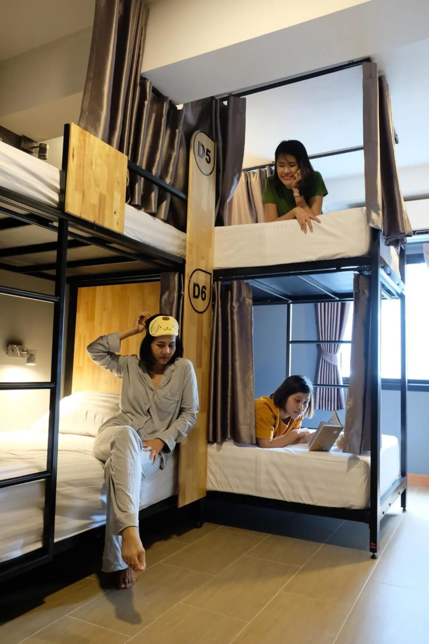 People, Bed in Ray Hostel