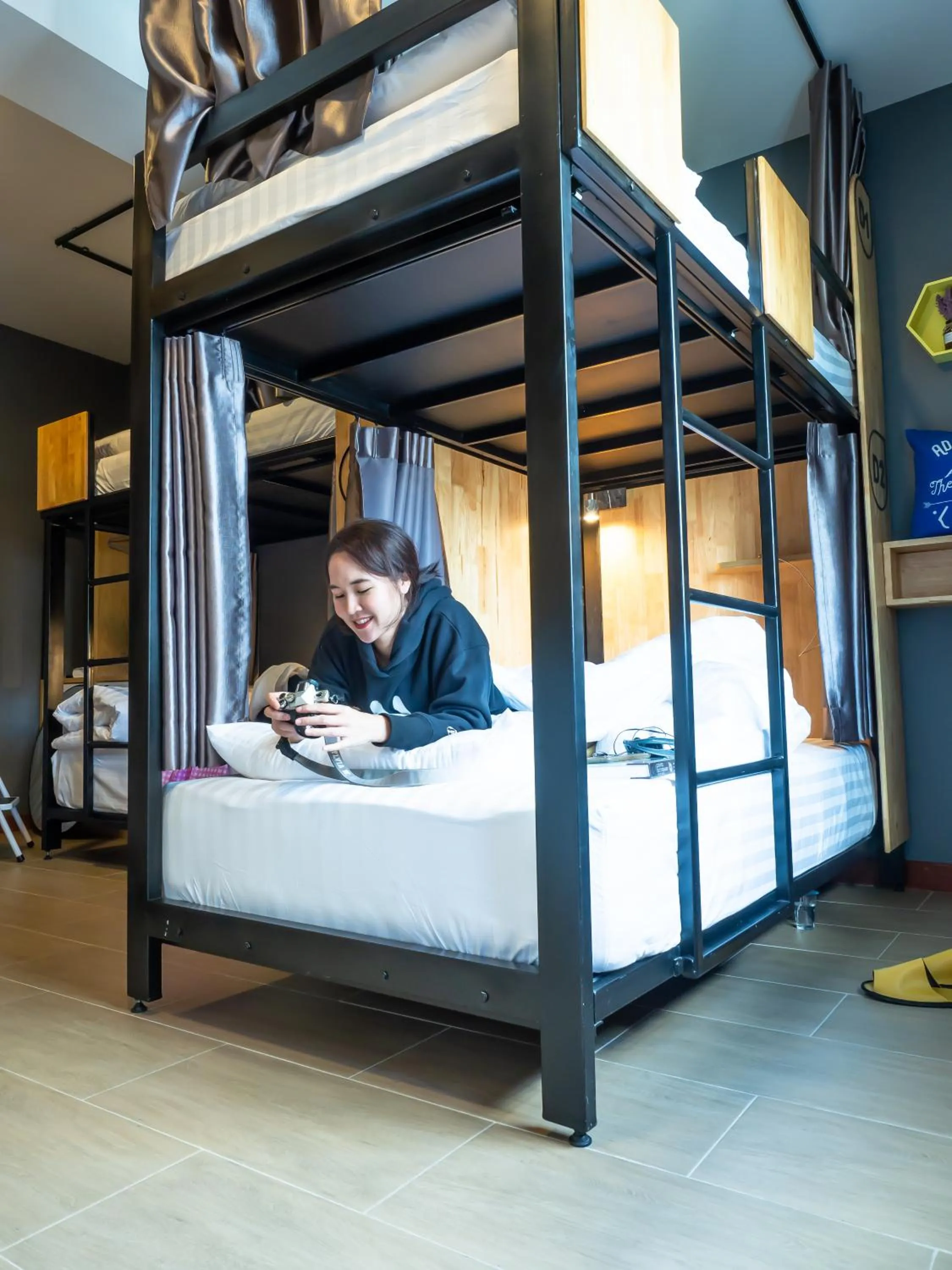 bunk bed, Bed in Ray Hostel