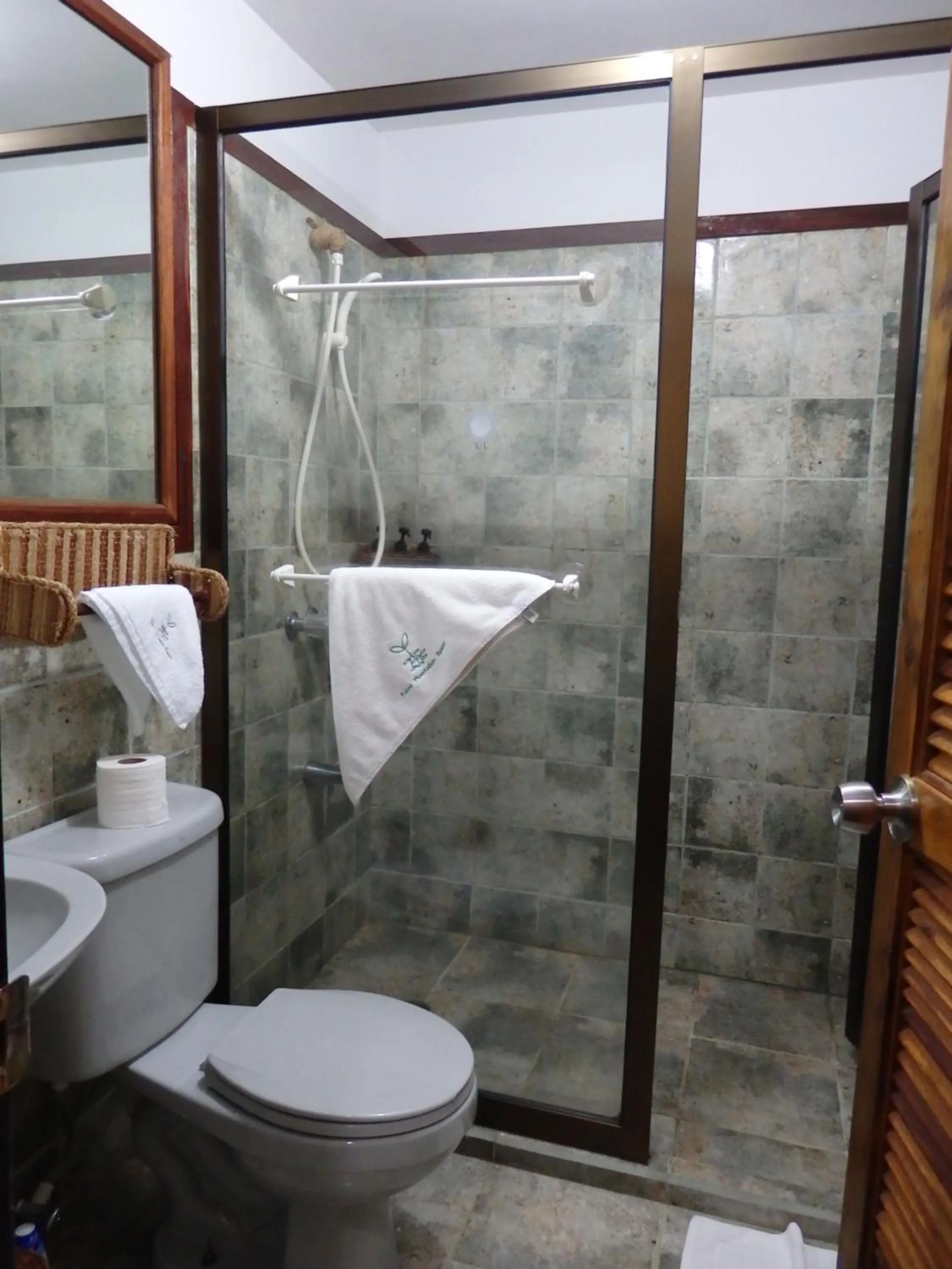 Bathroom in Palau Plantation Resort