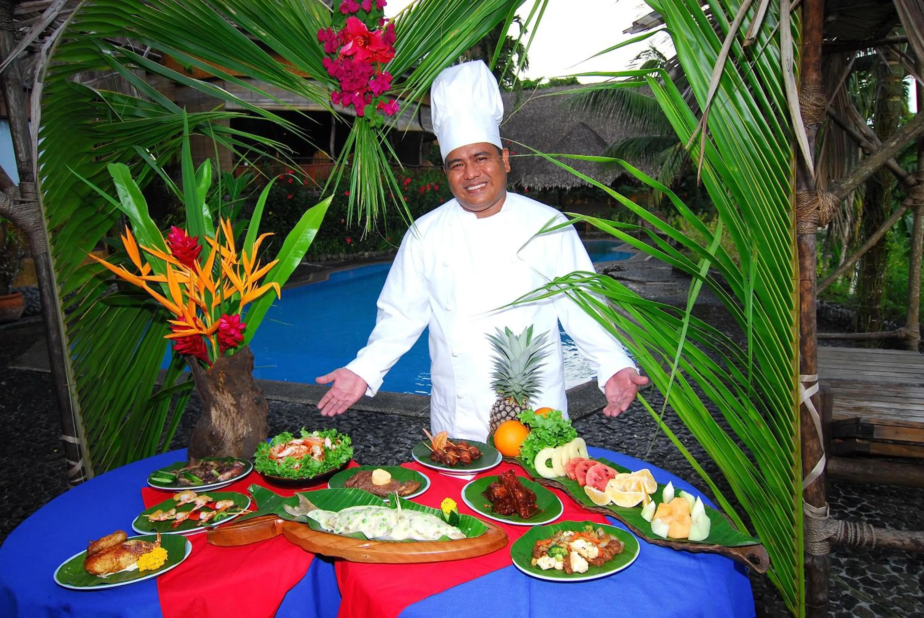 Restaurant/places to eat in Palau Plantation Resort
