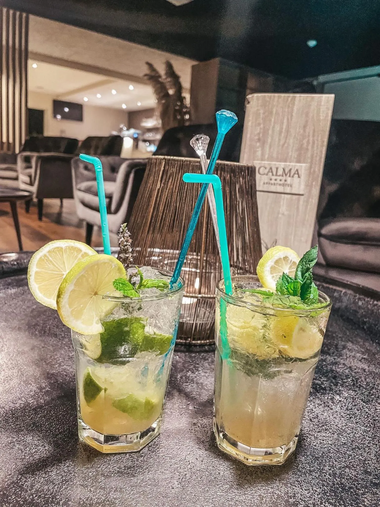 Lounge or bar in Apparthotel Calma