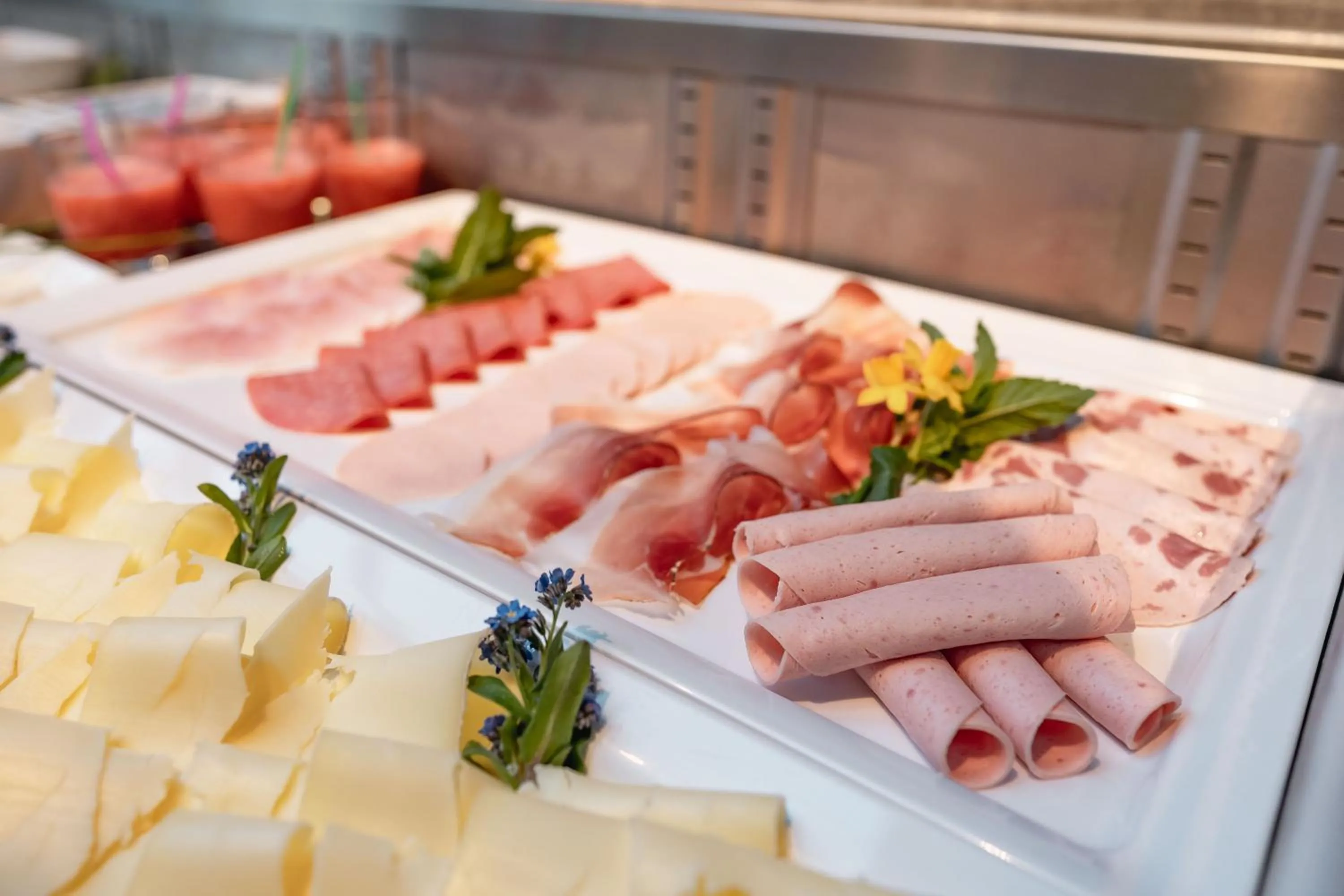 Continental breakfast in Apparthotel Calma