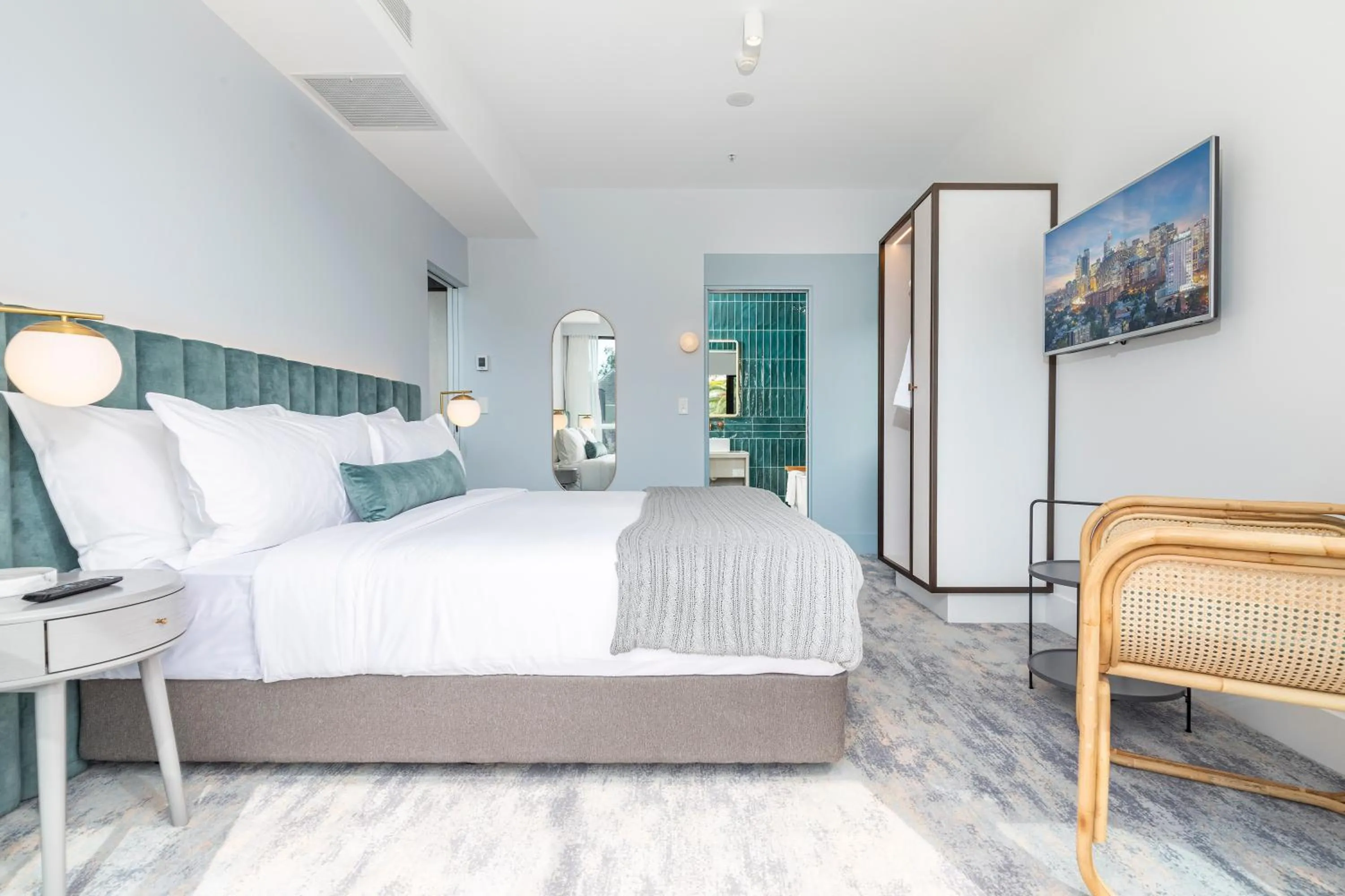 Bedroom, Bed in The Albert Mosman