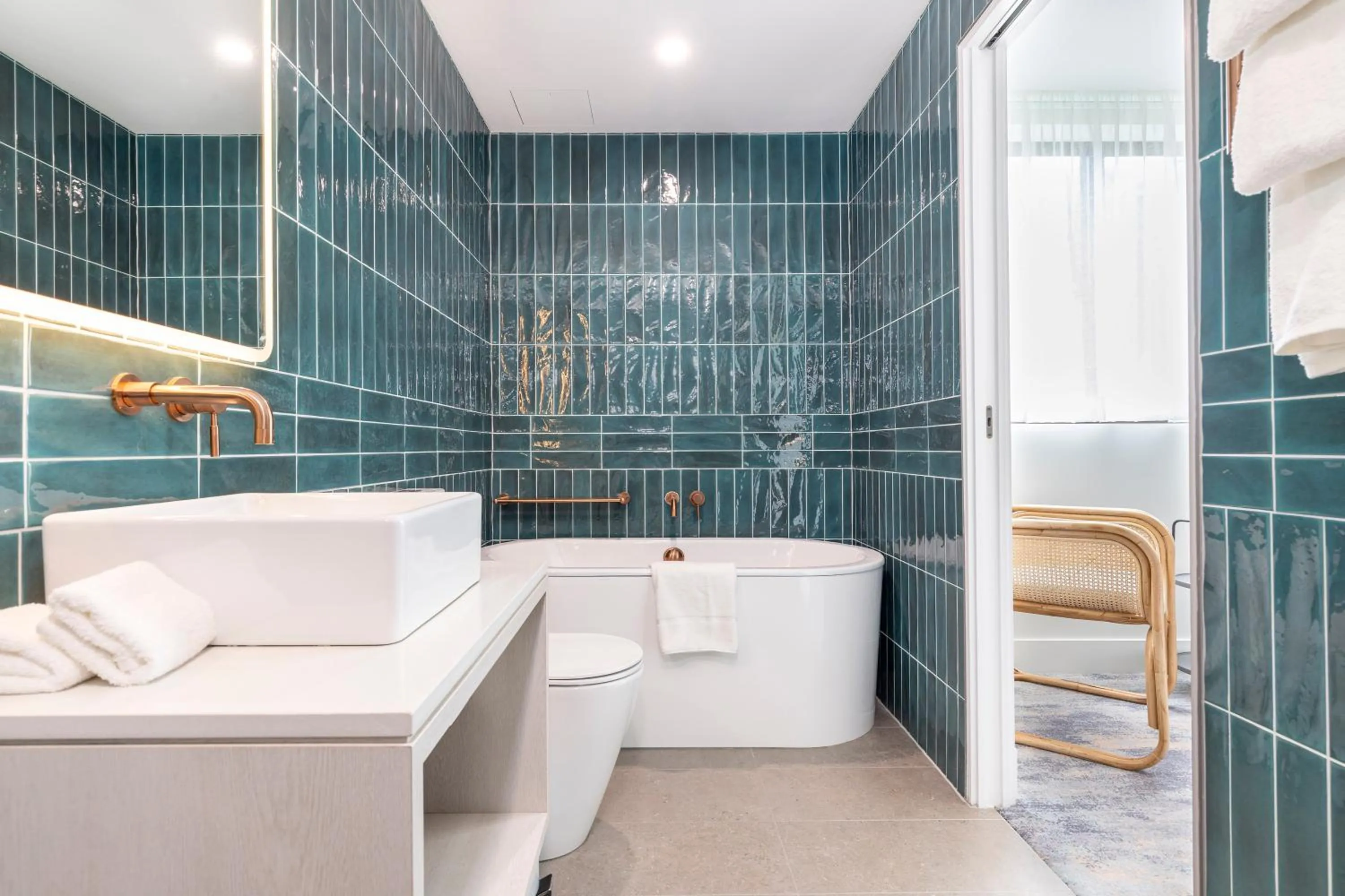 Bathroom in The Albert Mosman