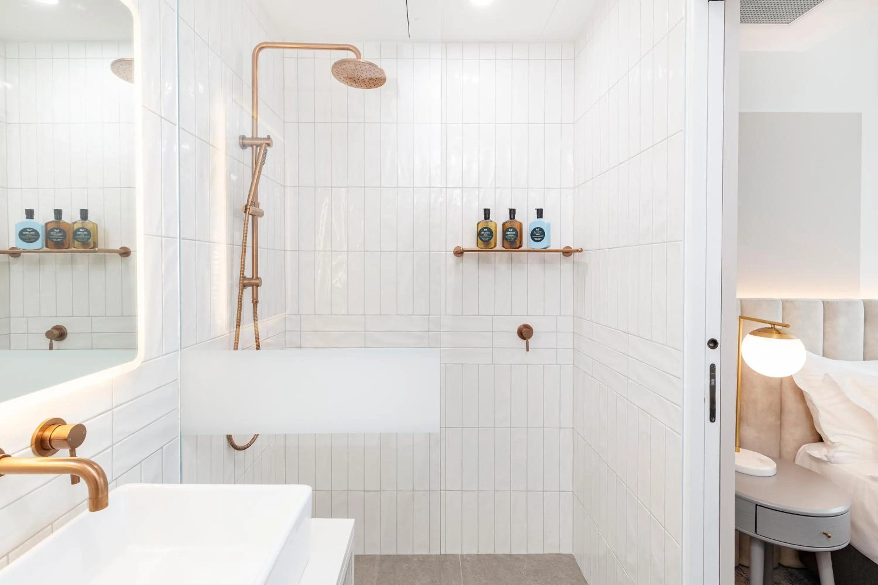 Bathroom in The Albert Mosman