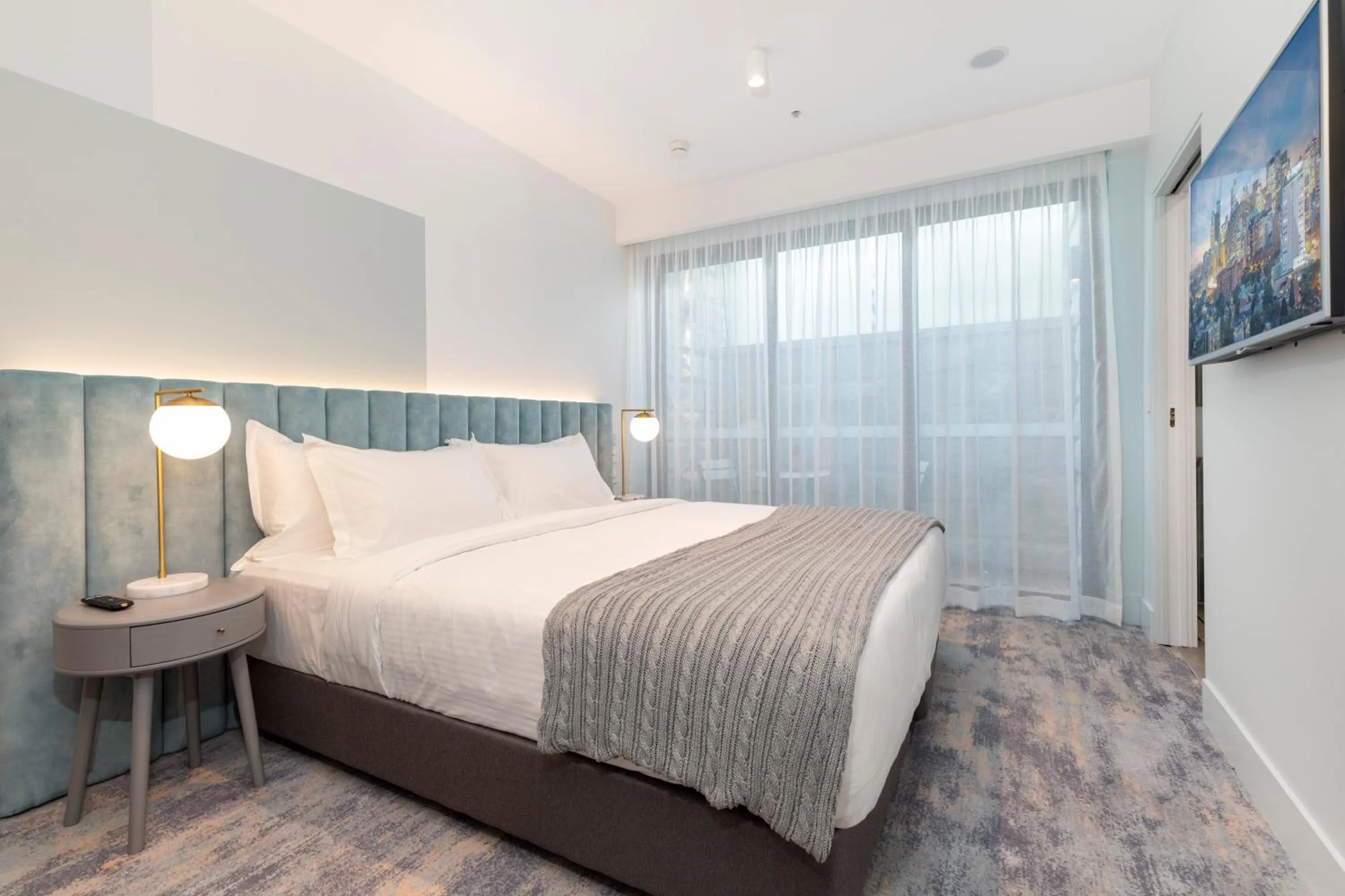 Bedroom, Bed in The Albert Mosman