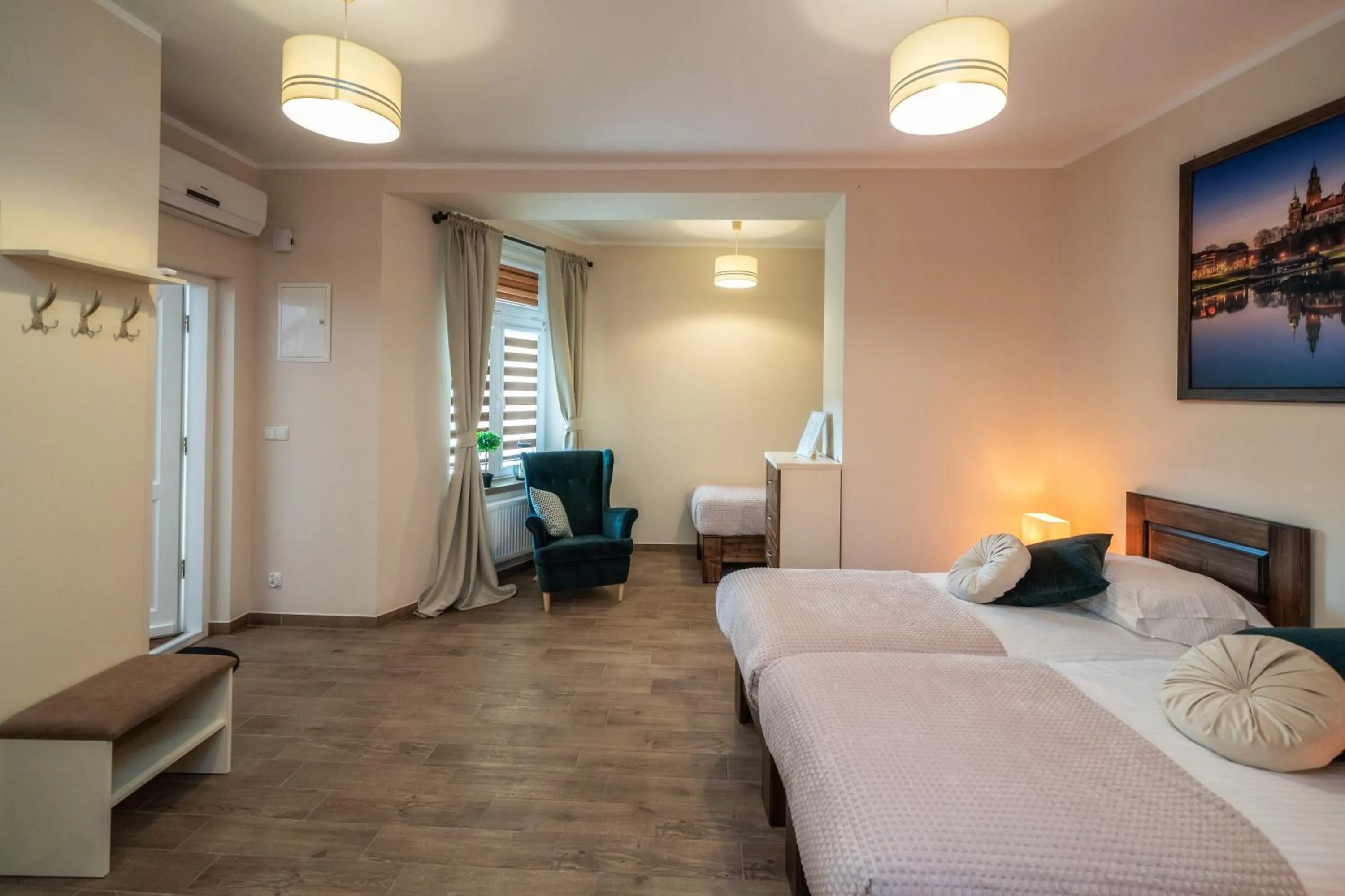 Bed in Apartments 17 Szewska