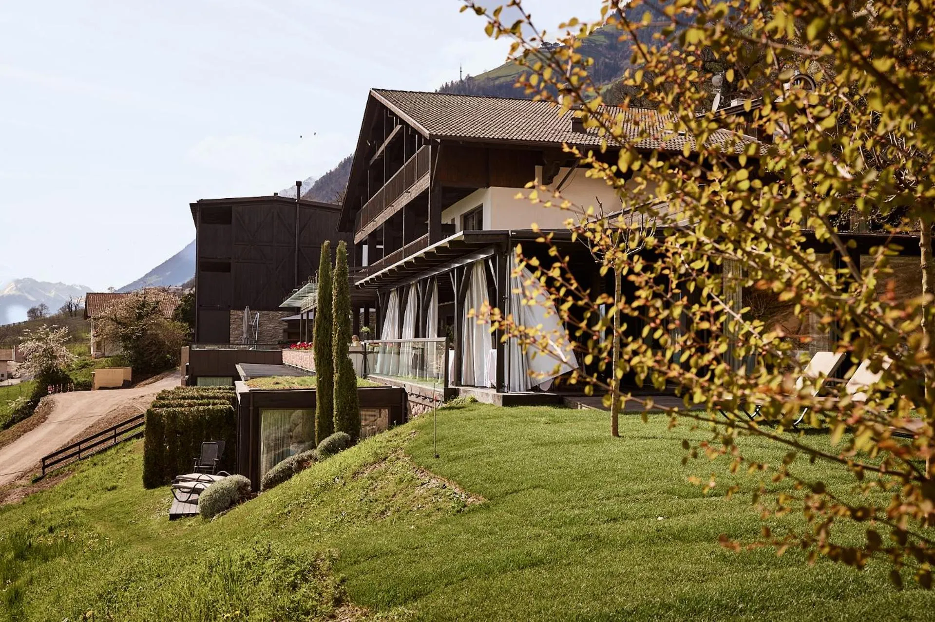 Garden view in Hotel KÜGLERHOF