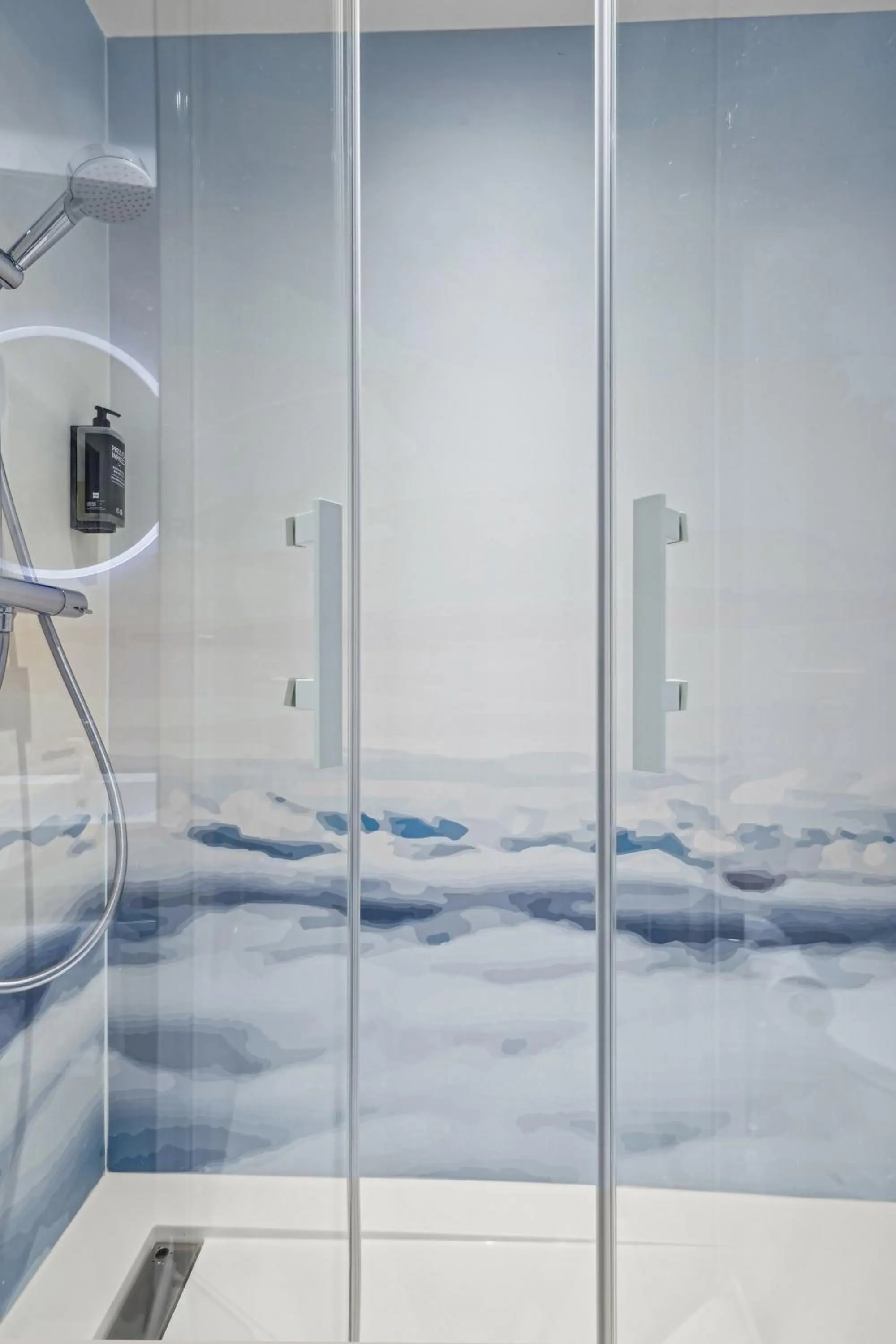 Shower in ibis Styles Paris Orly Airport