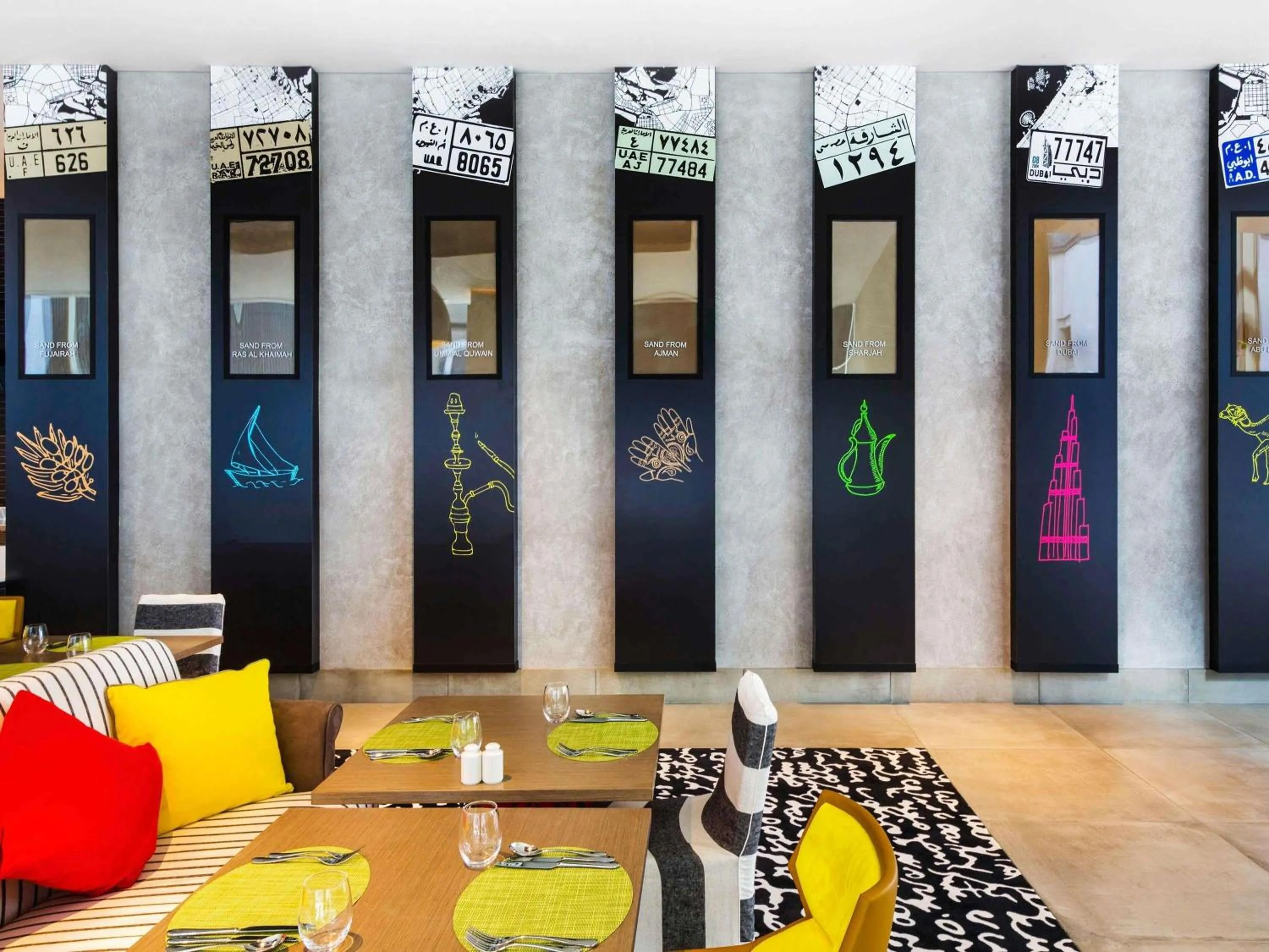 Property building in ibis Styles Dubai Airport Hotel