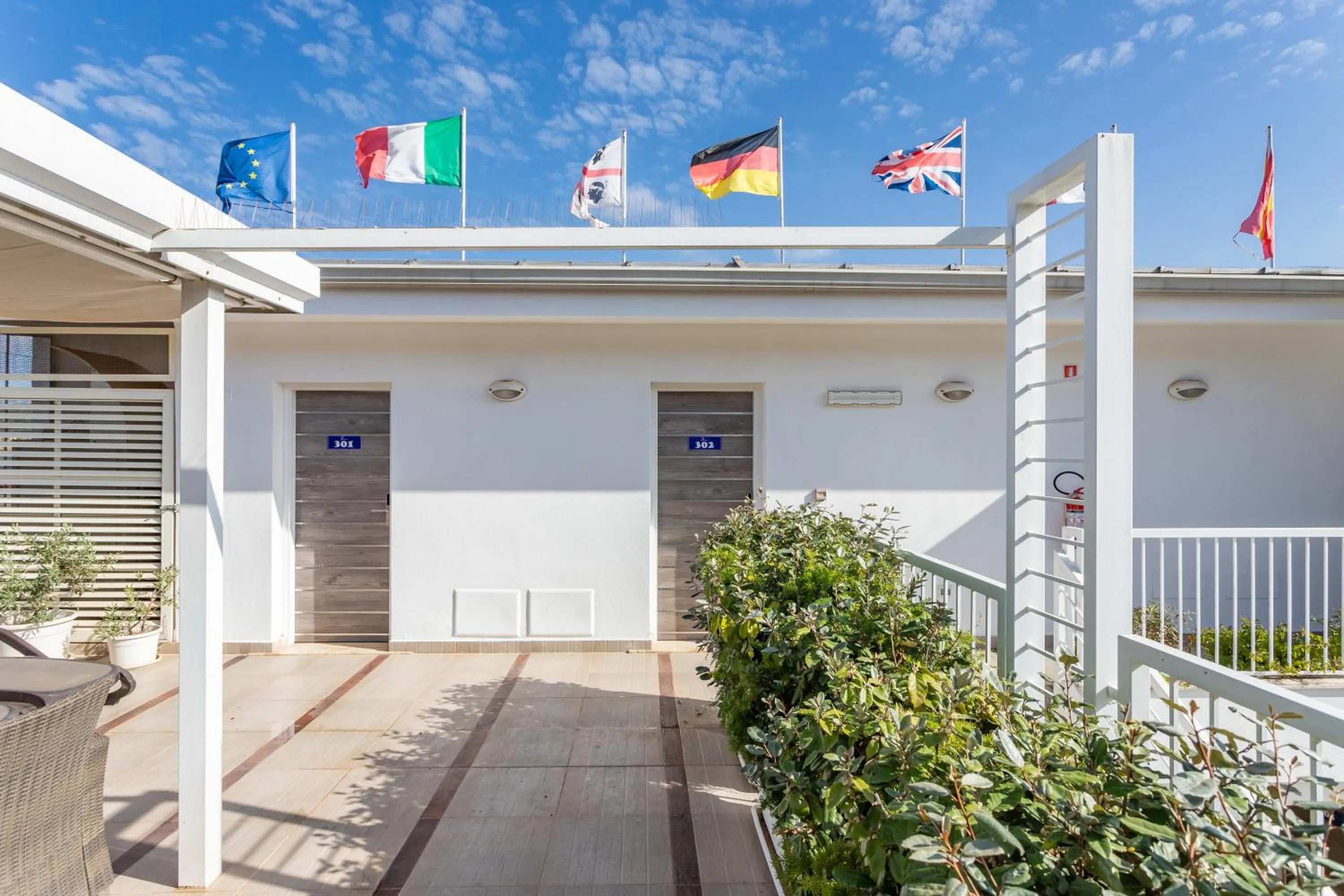 Facade/entrance in Hotel Belvir