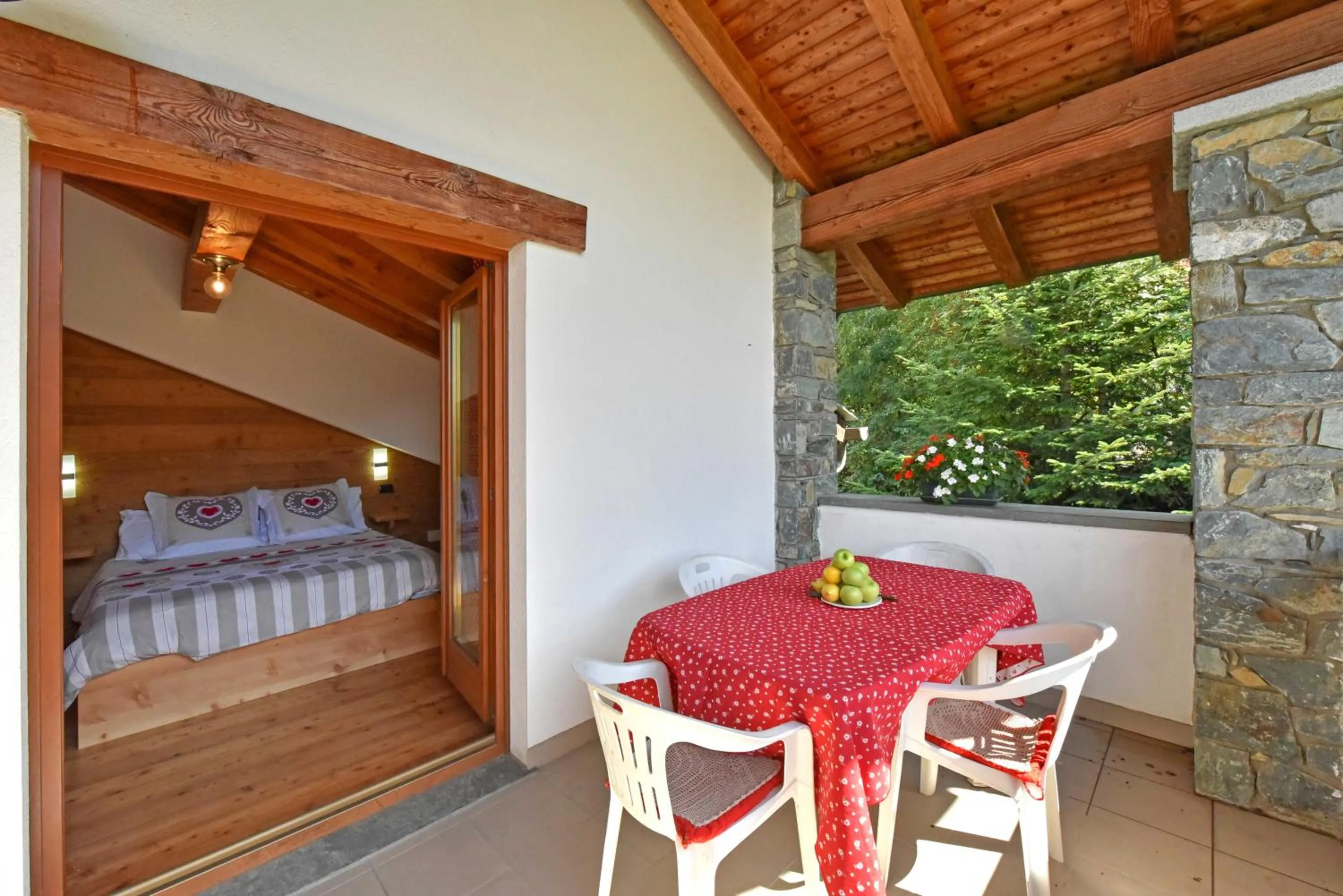 Bed in La Casa Della Guida