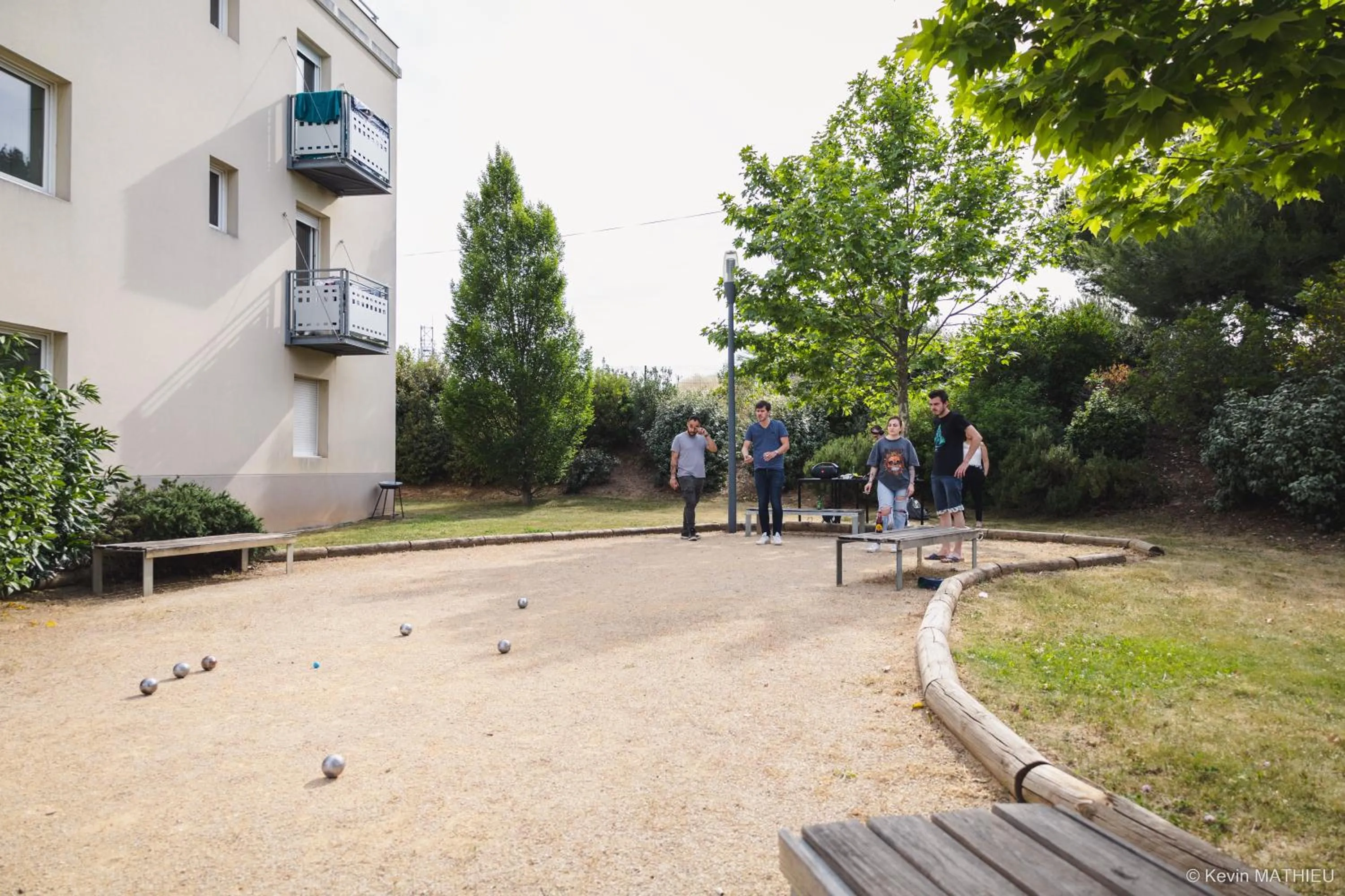 Garden in Résidence Les Académies Aixoise