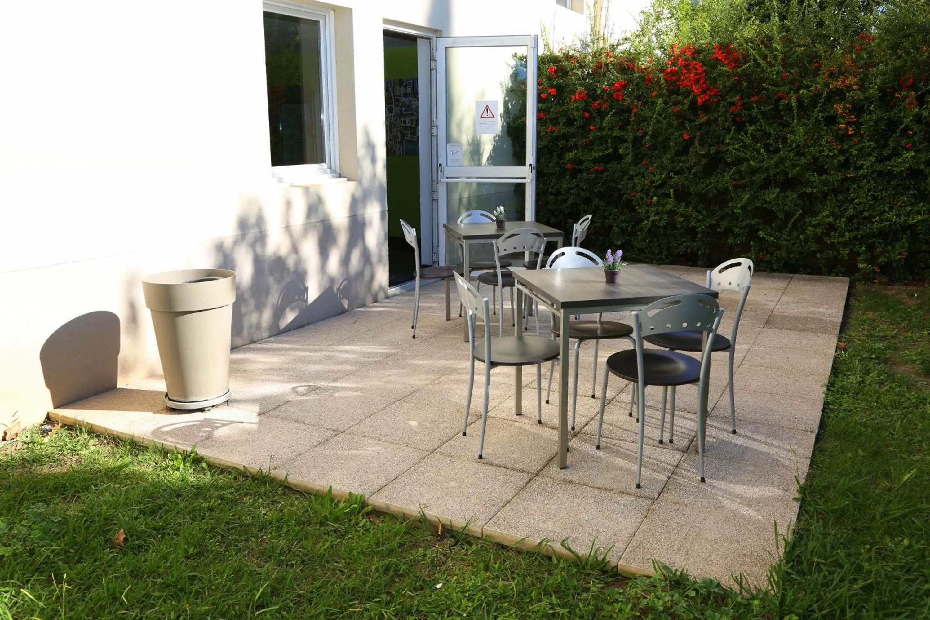 Patio in Résidence Les Académies Aixoise