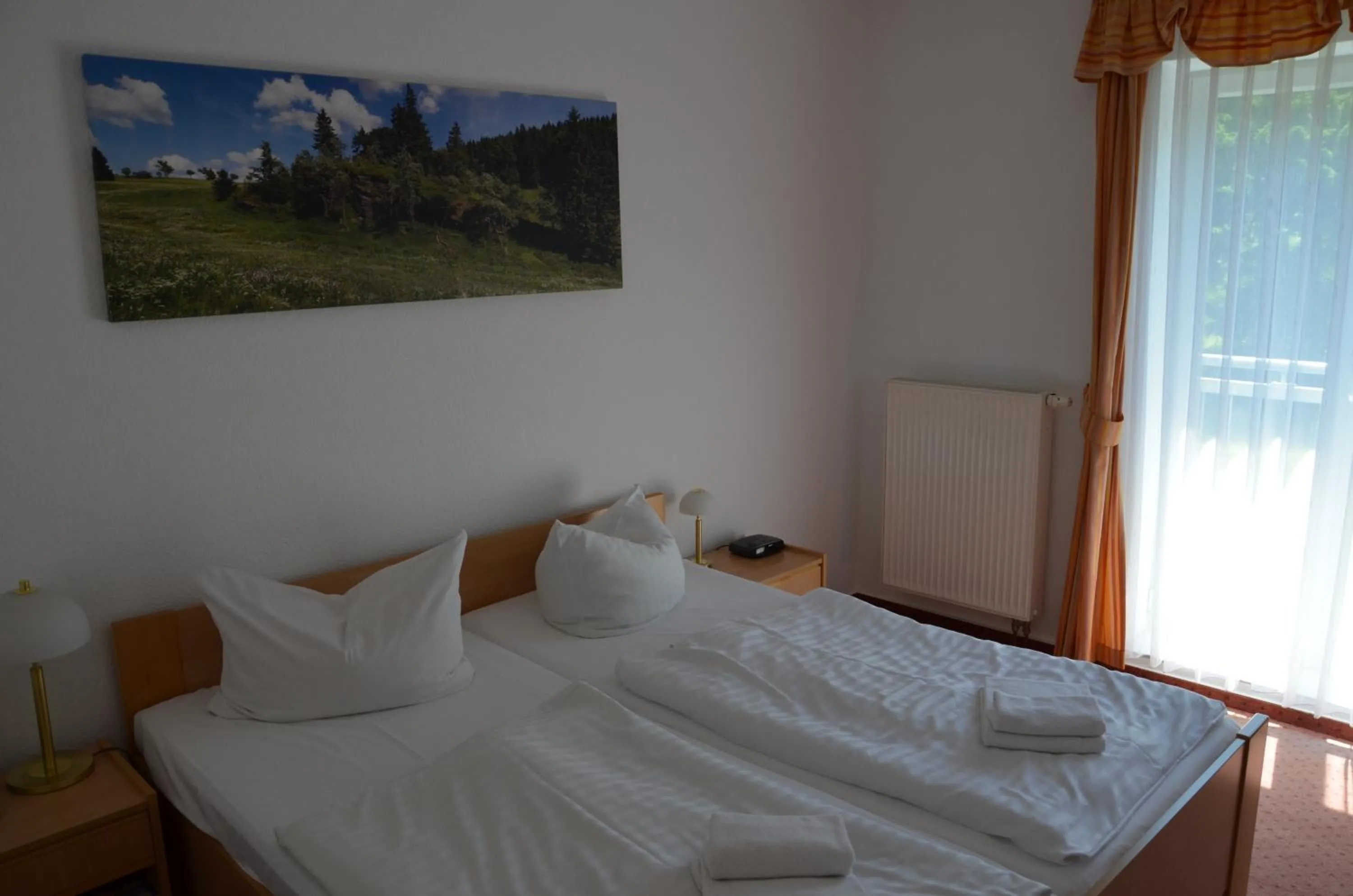 Bedroom, Bed in Hotel Haus Oberland
