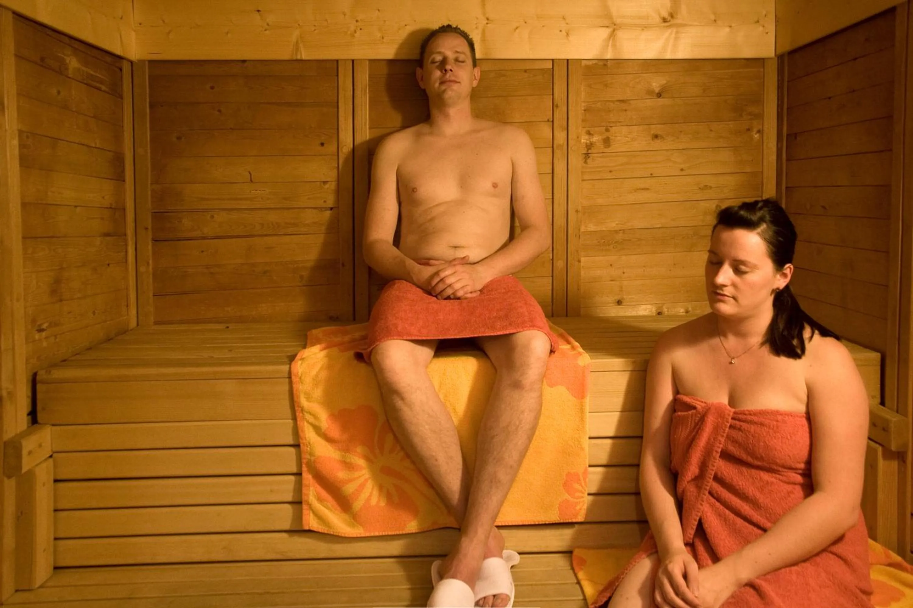Sauna in Hotel Haus Oberland