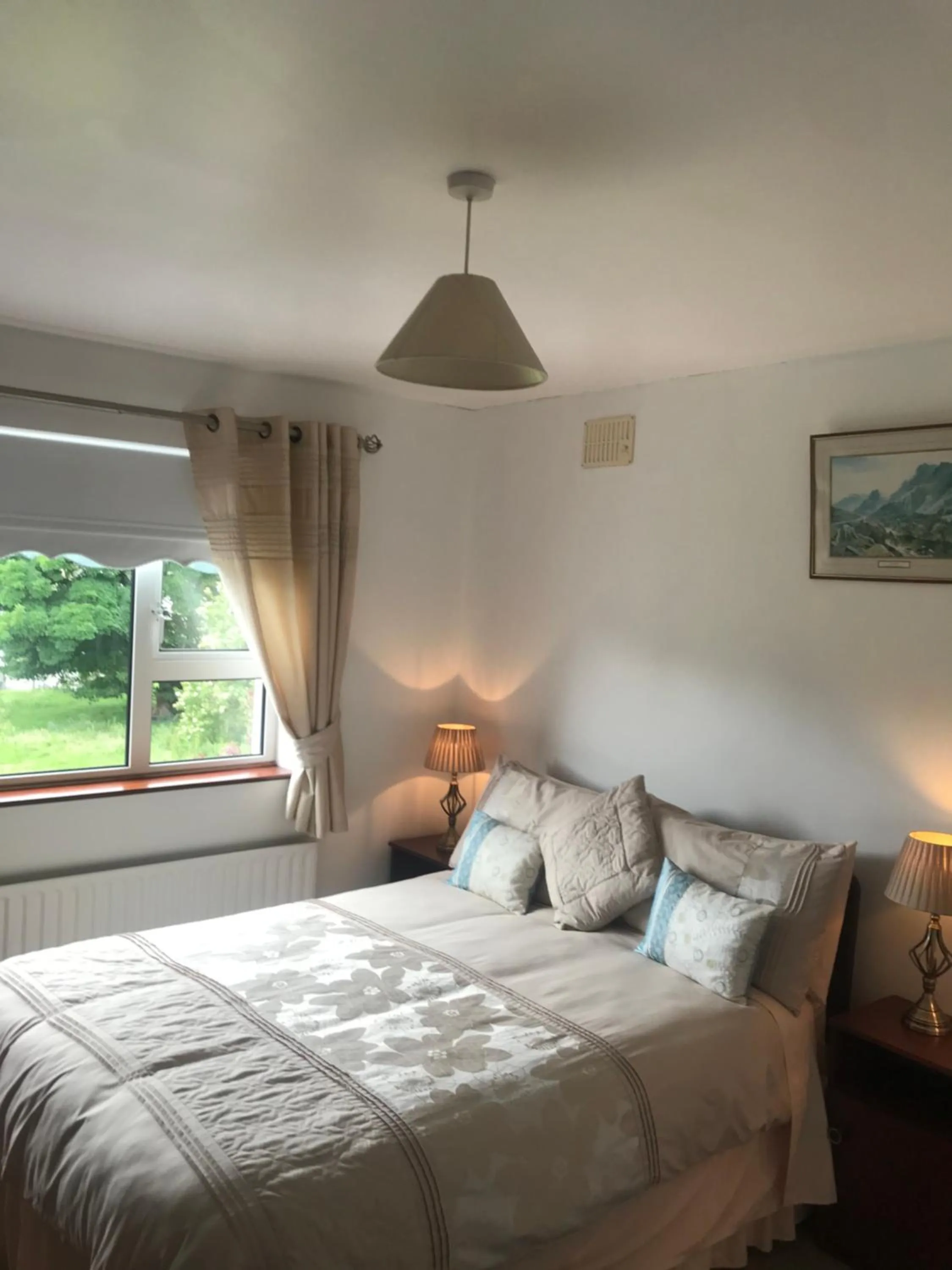 Bed in Marguerite's B&B