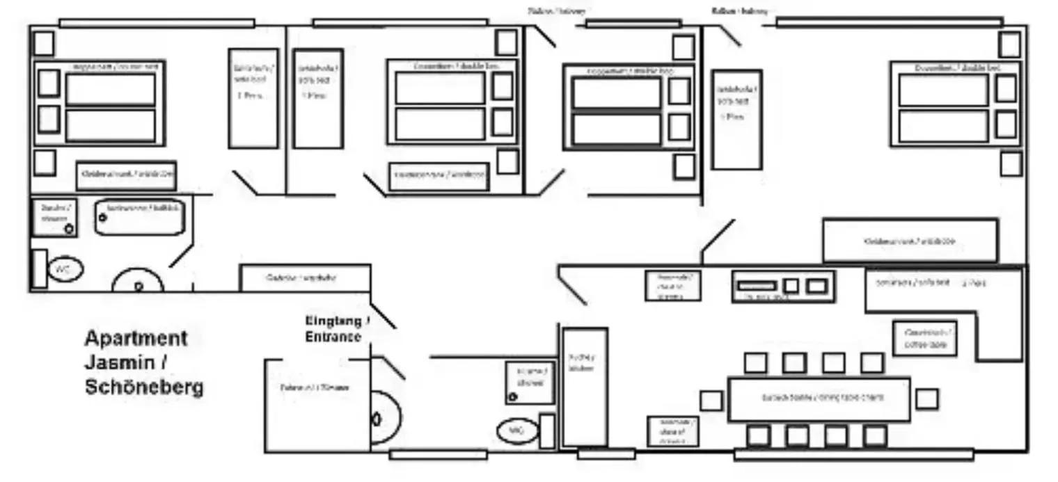 Floor plan in Apartments Schöneberg